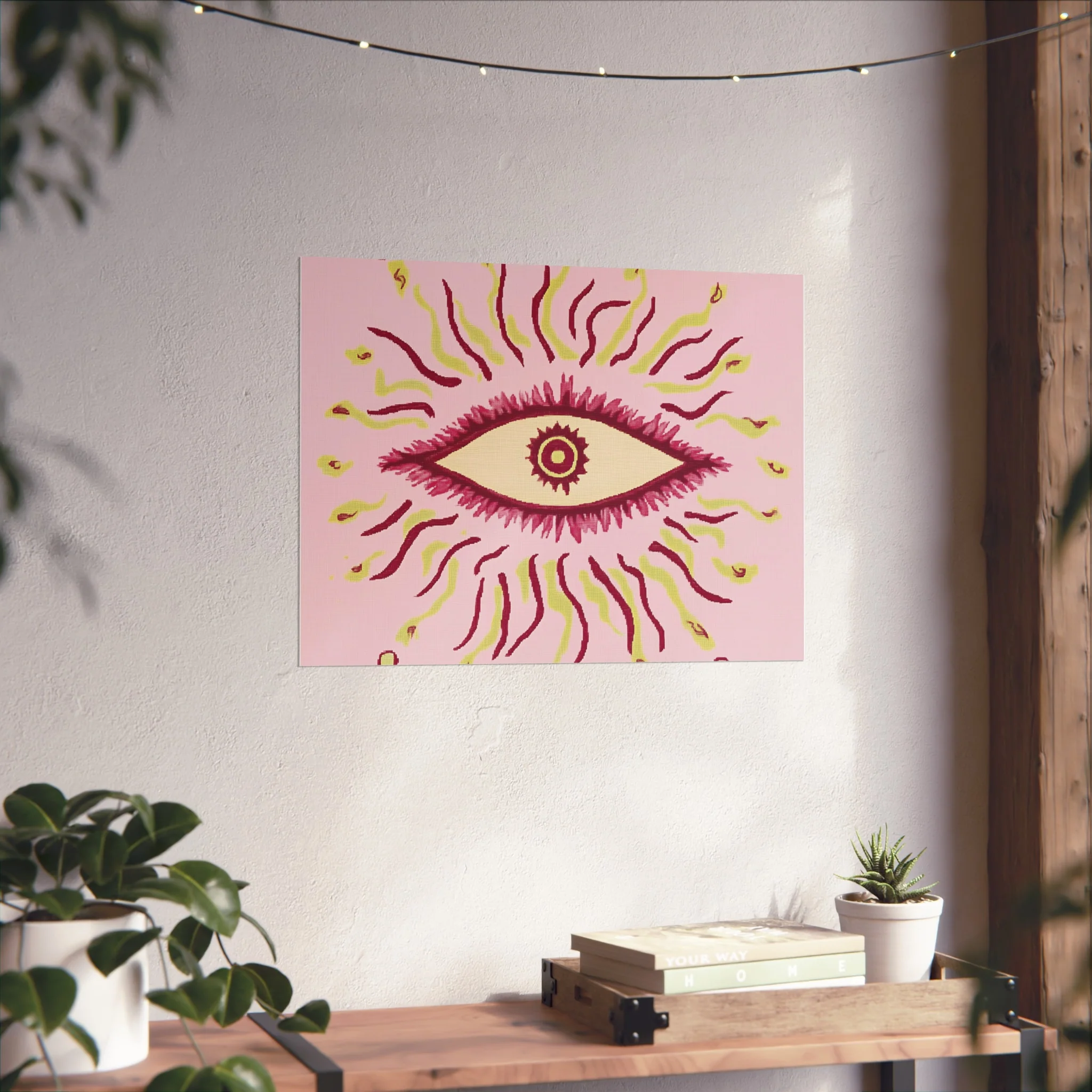 Mystic Eye Radiance Fine Art Poster - Image 26