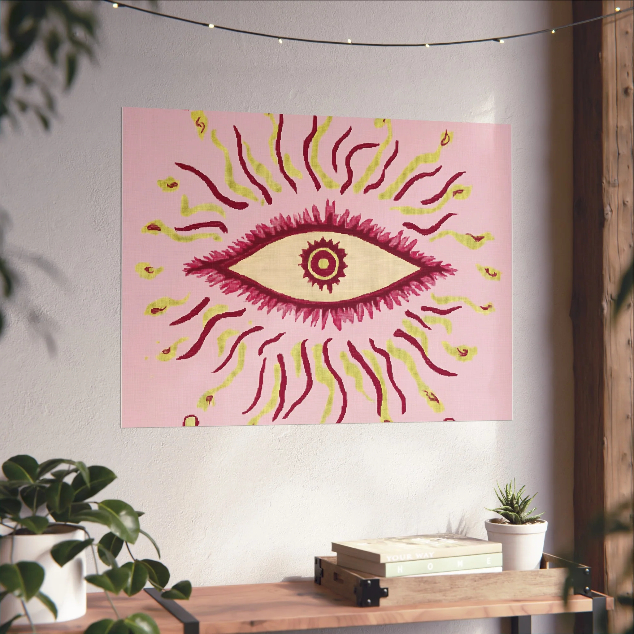 Mystic Eye Radiance Fine Art Poster - Image 28