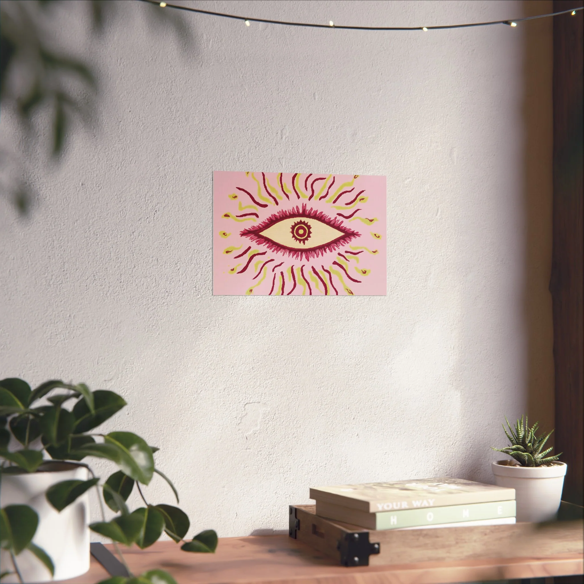Mystic Eye Radiance Fine Art Poster - Image 30