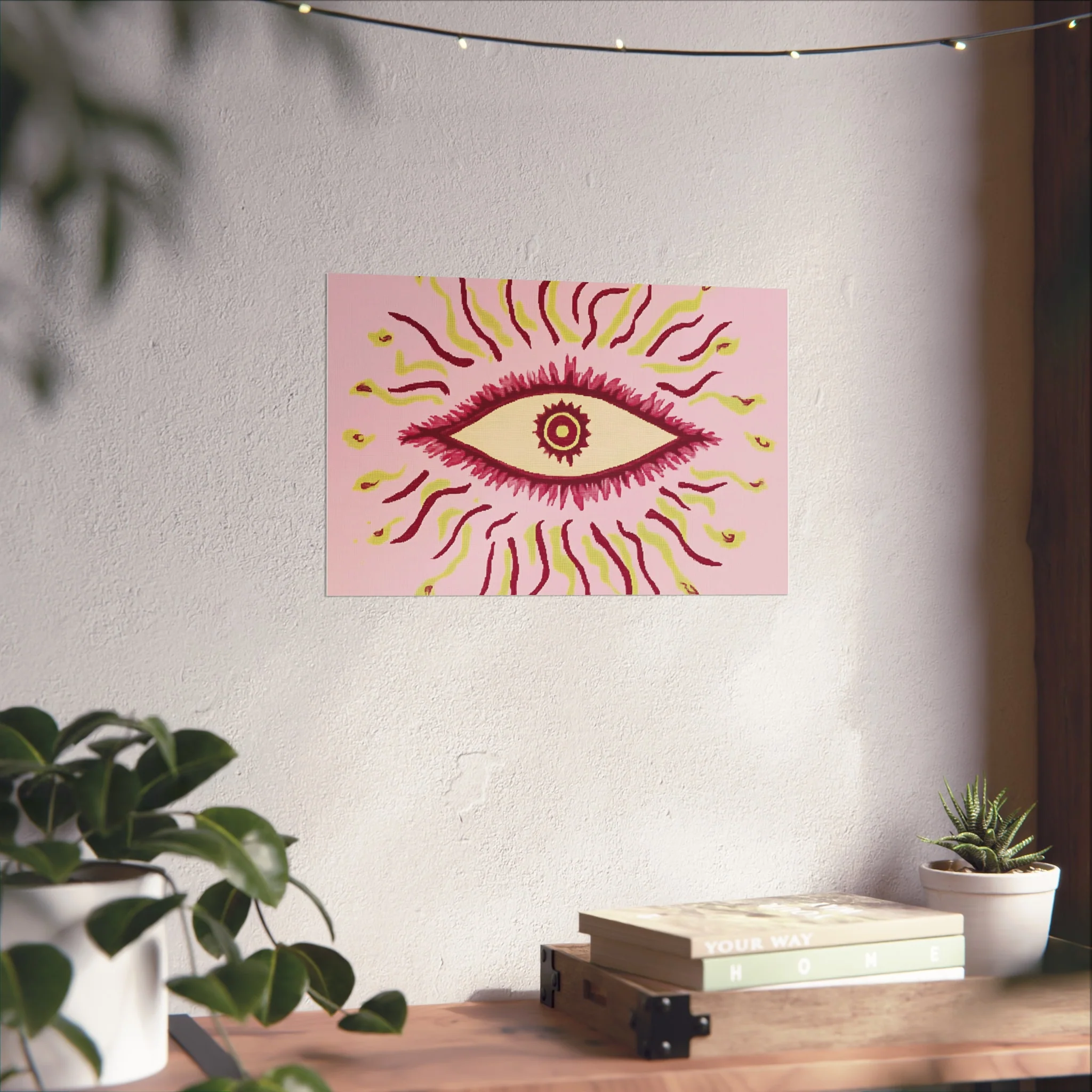 Mystic Eye Radiance Fine Art Poster - Image 34