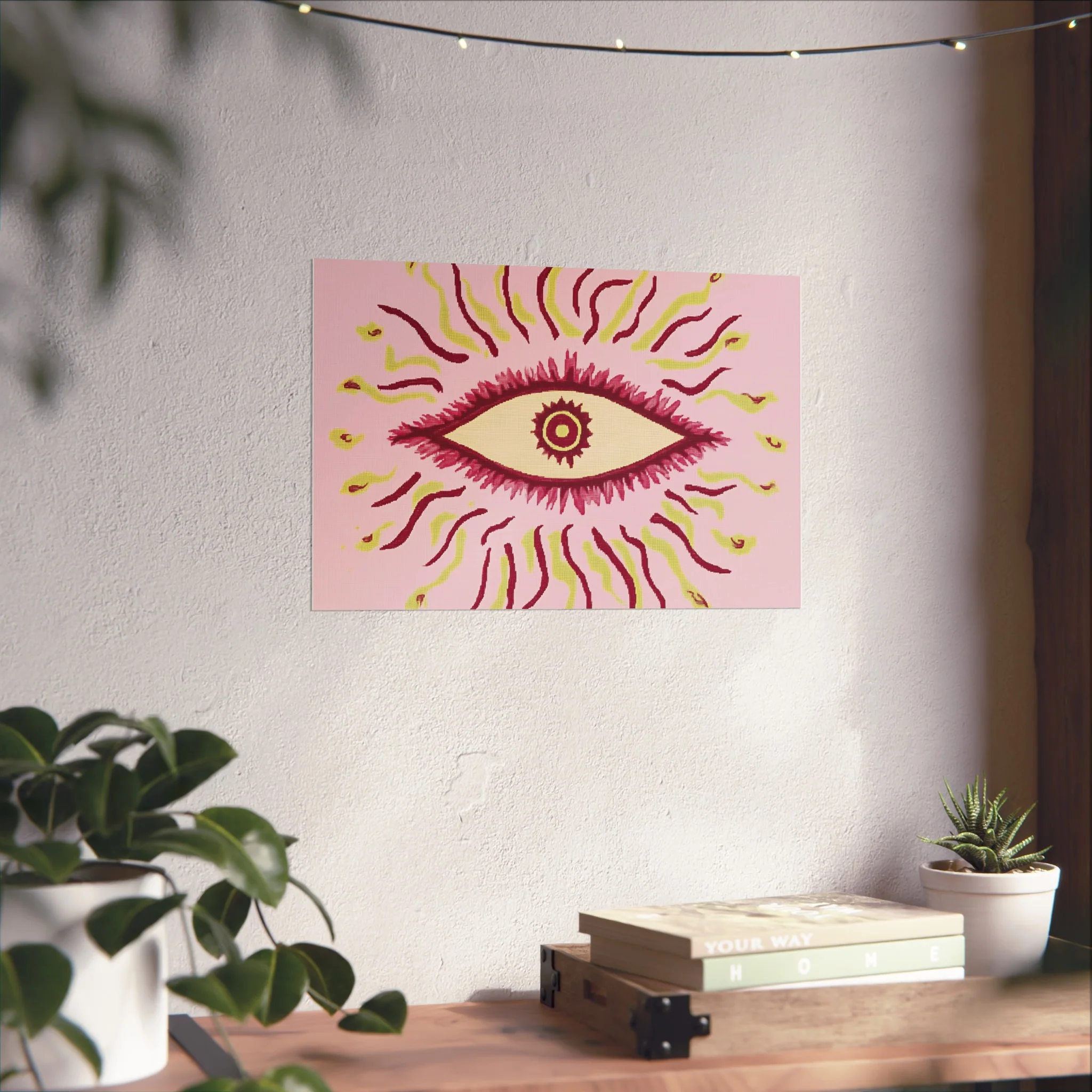 Mystic Eye Radiance Fine Art Poster - Image 36