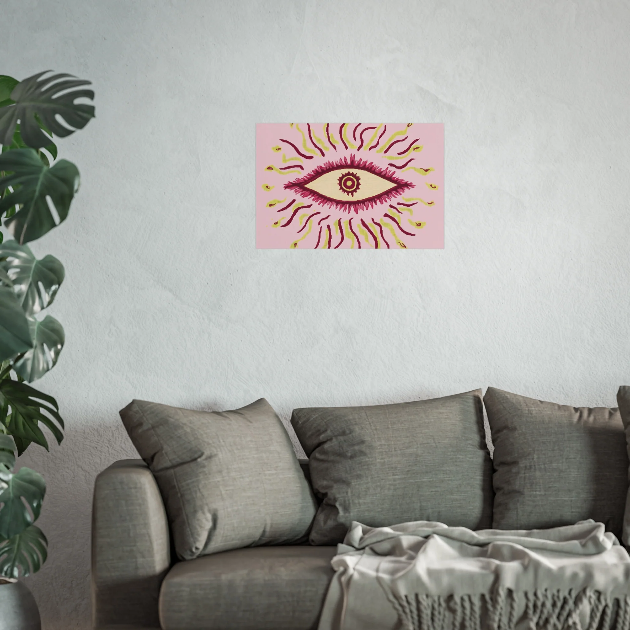 Mystic Eye Radiance Fine Art Poster - Image 37