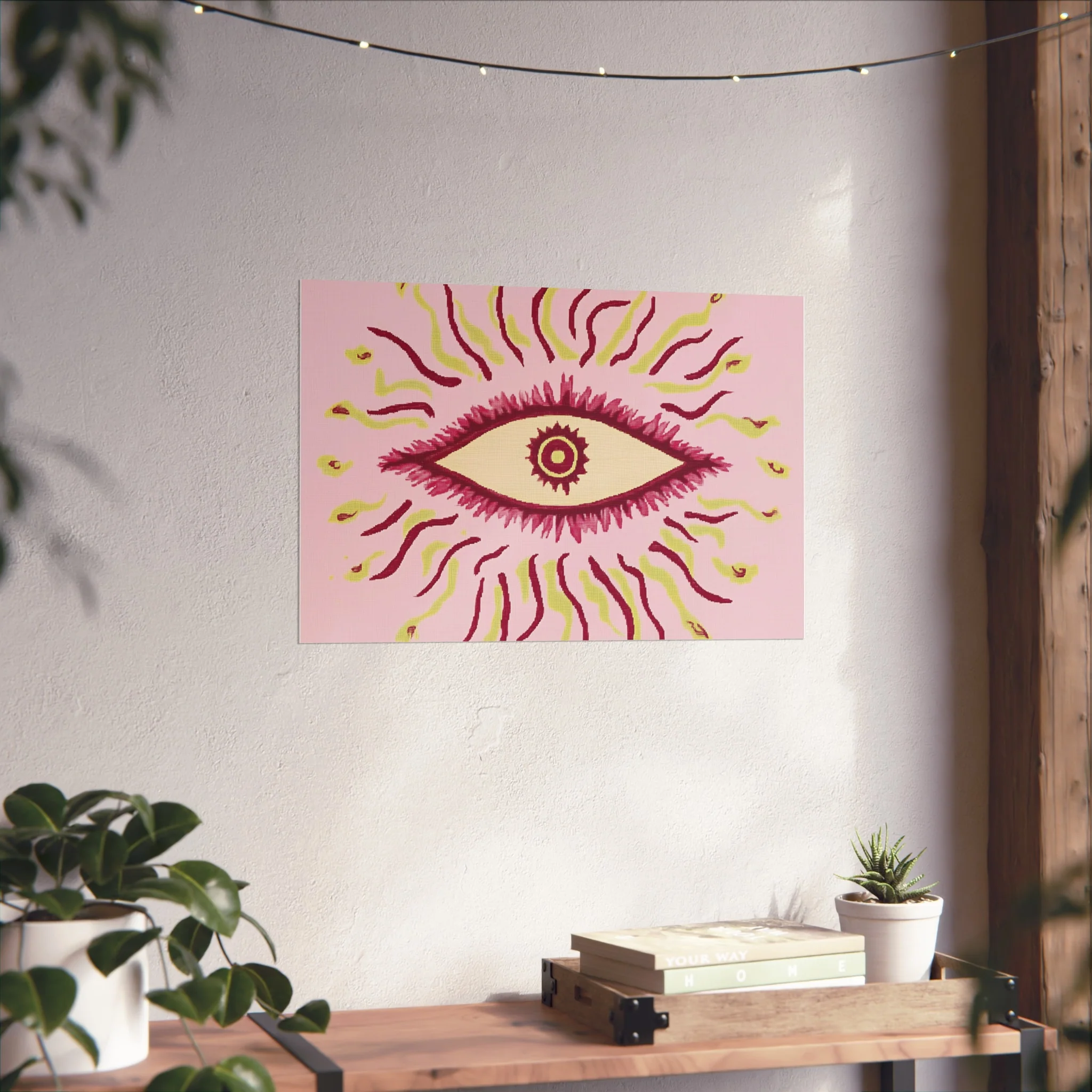 Mystic Eye Radiance Fine Art Poster - Image 38