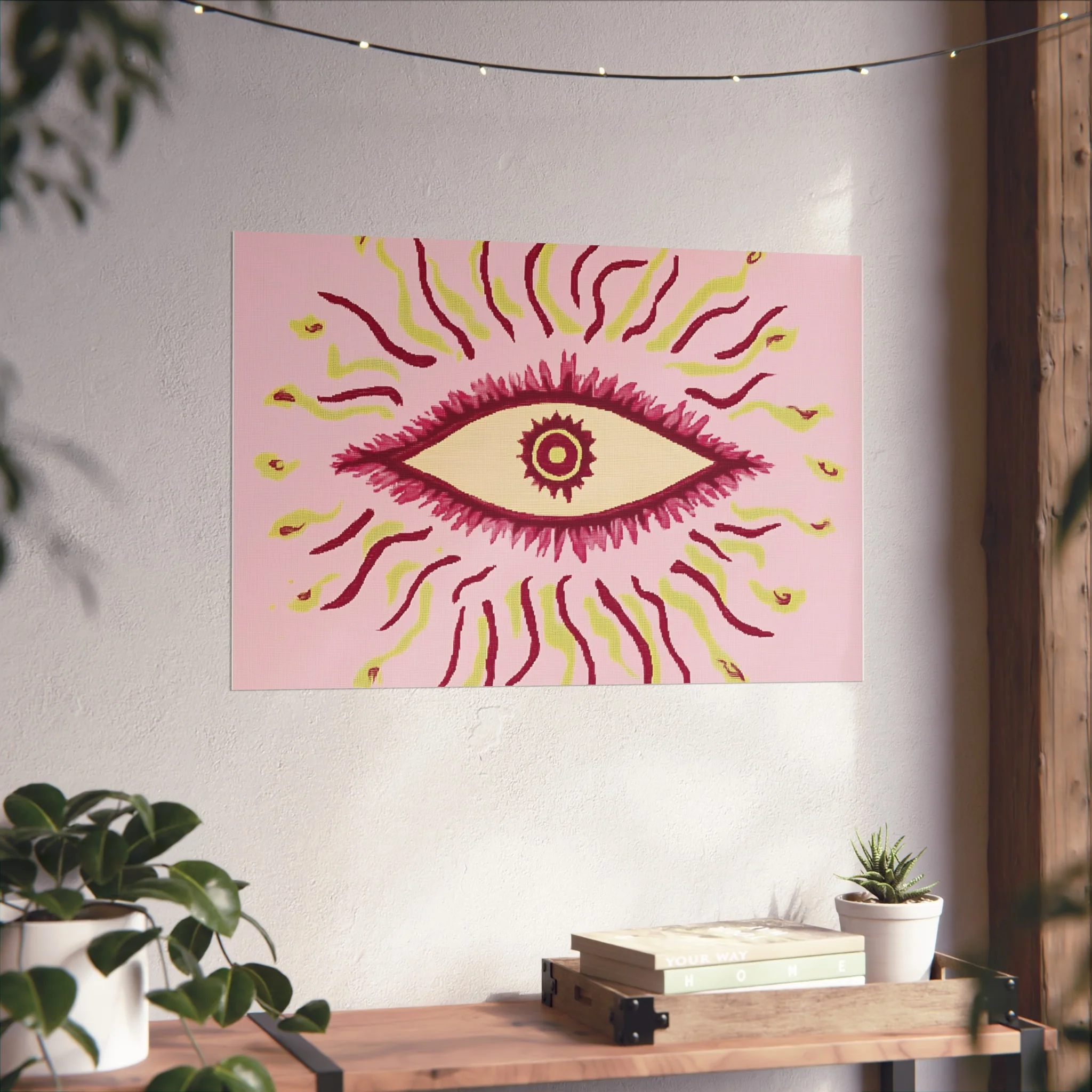 Mystic Eye Radiance Fine Art Poster - Image 40