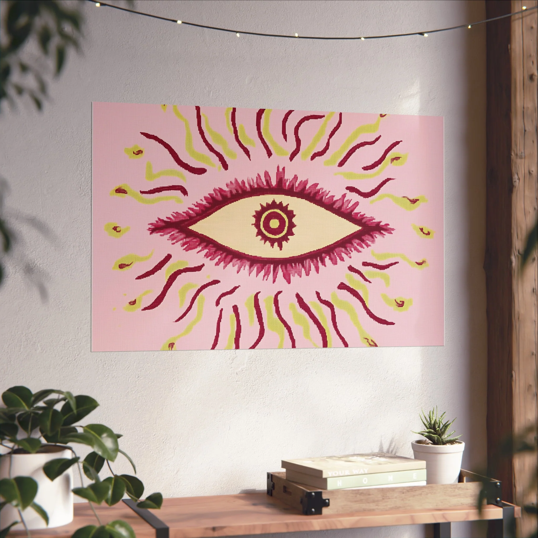 Mystic Eye Radiance Fine Art Poster - Image 42