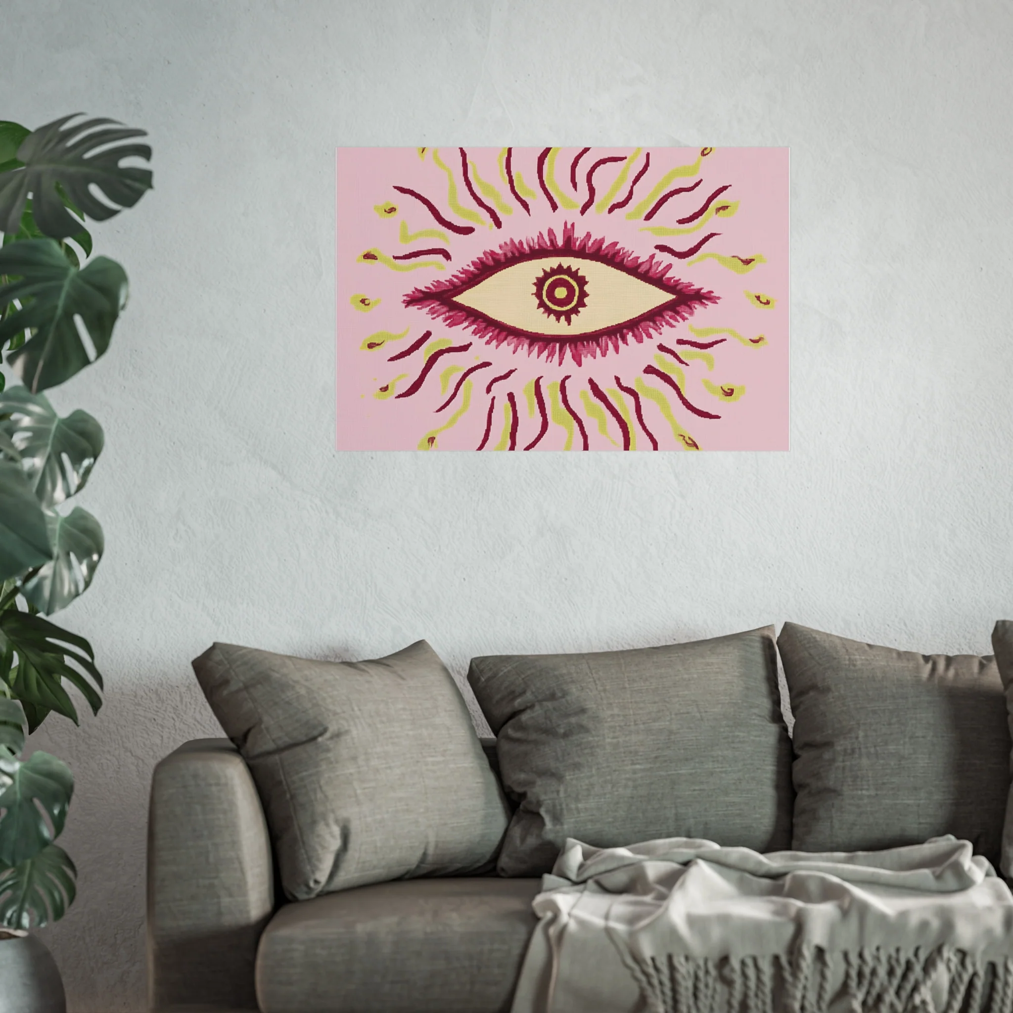 Mystic Eye Radiance Fine Art Poster - Image 43