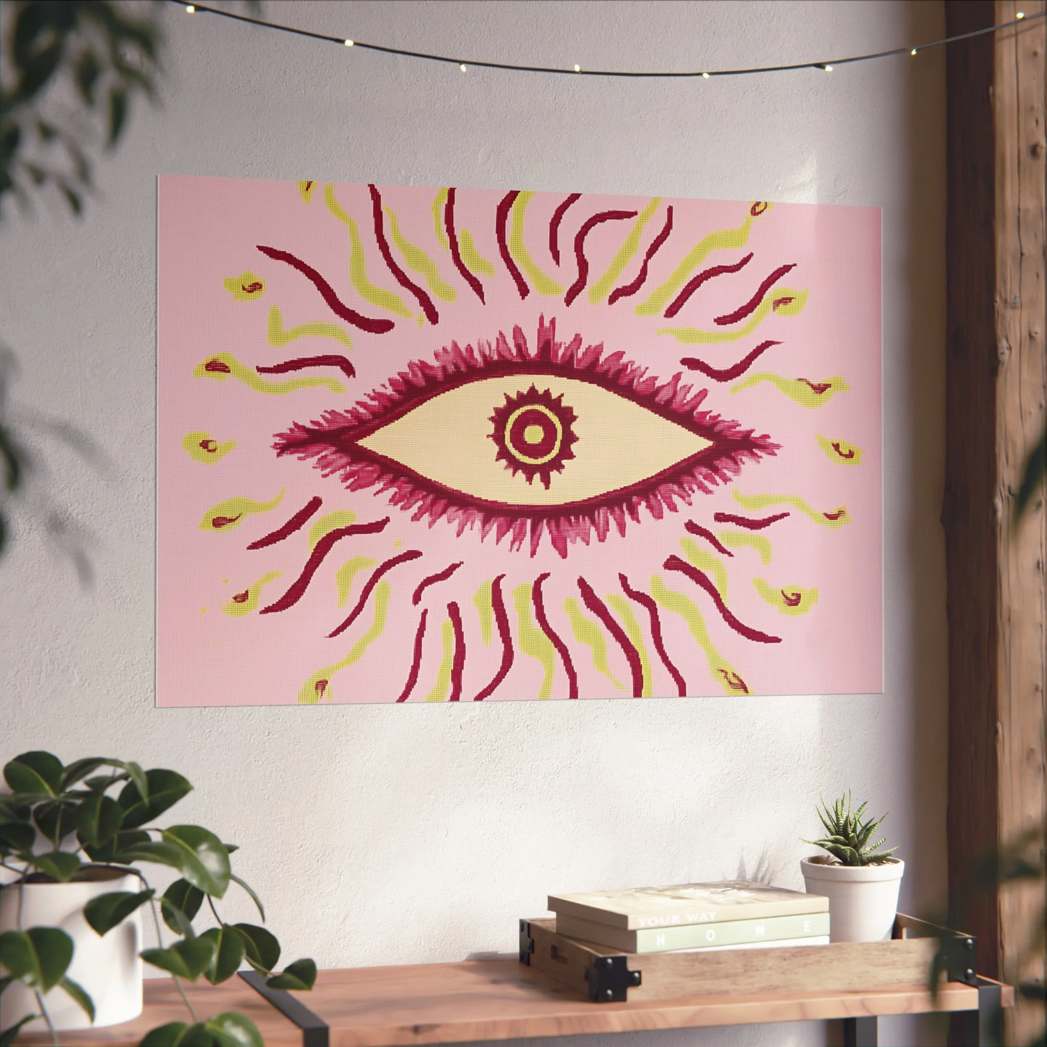 Mystic Eye Radiance Fine Art Poster - Image 44