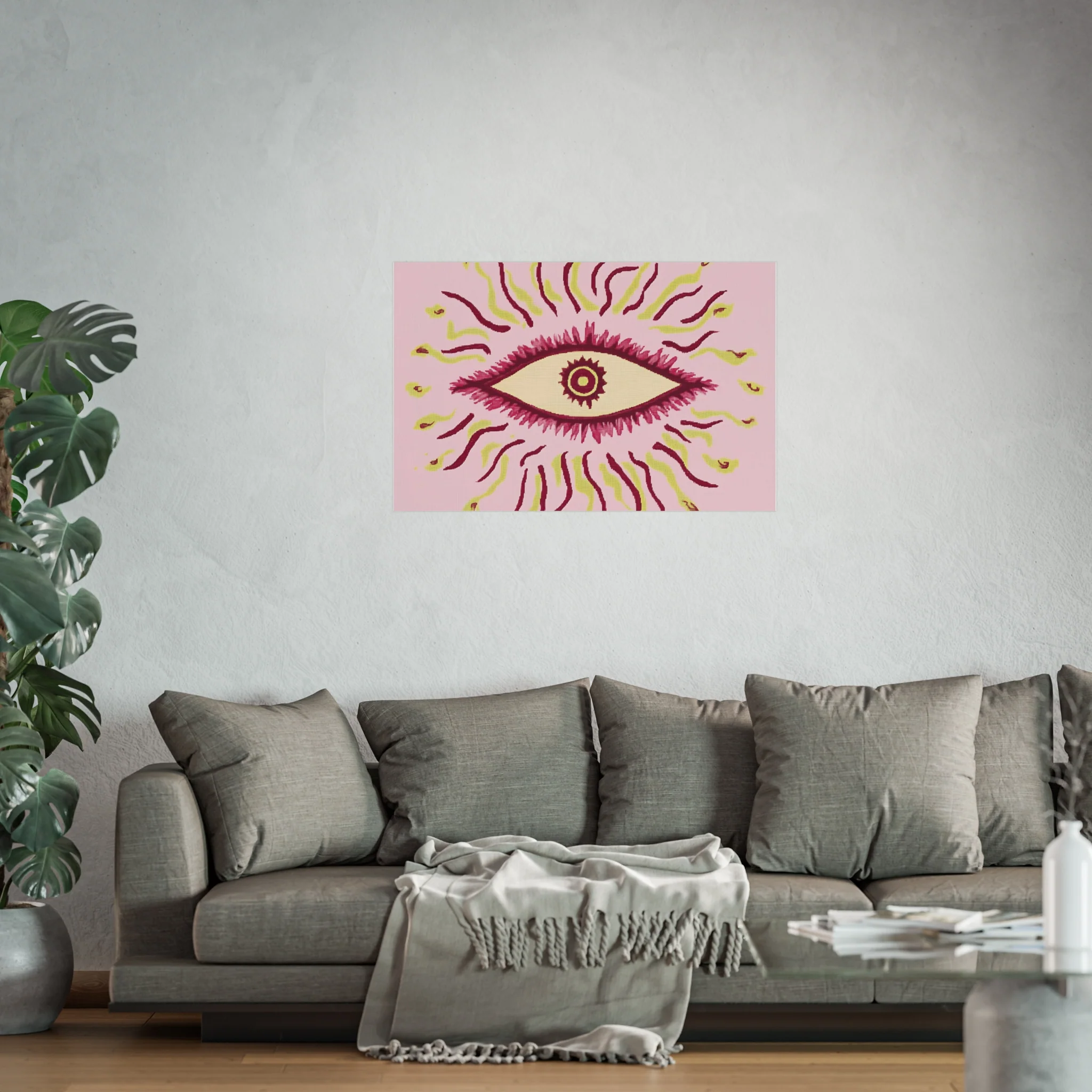 Mystic Eye Radiance Fine Art Poster - Image 45