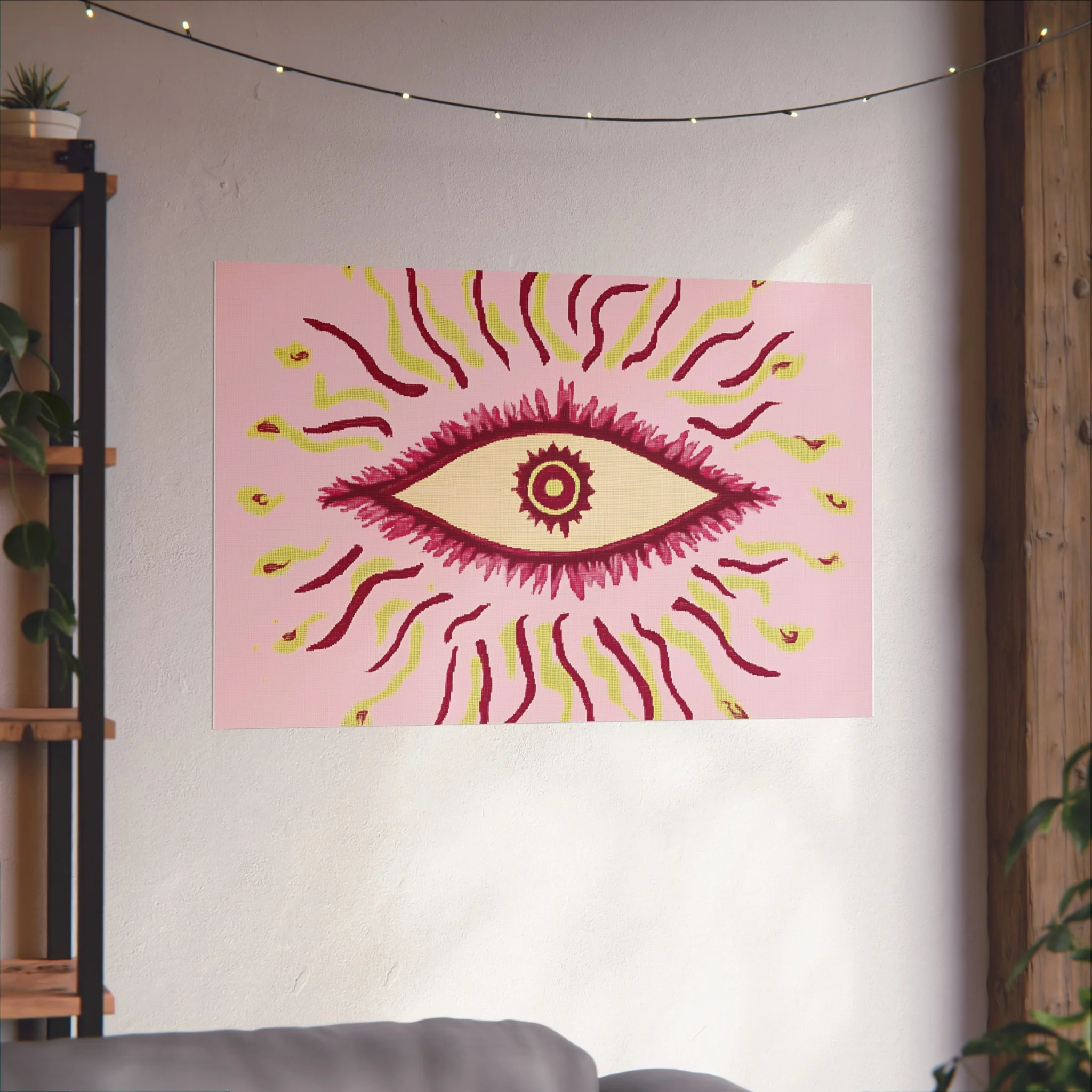 Mystic Eye Radiance Fine Art Poster - Image 46