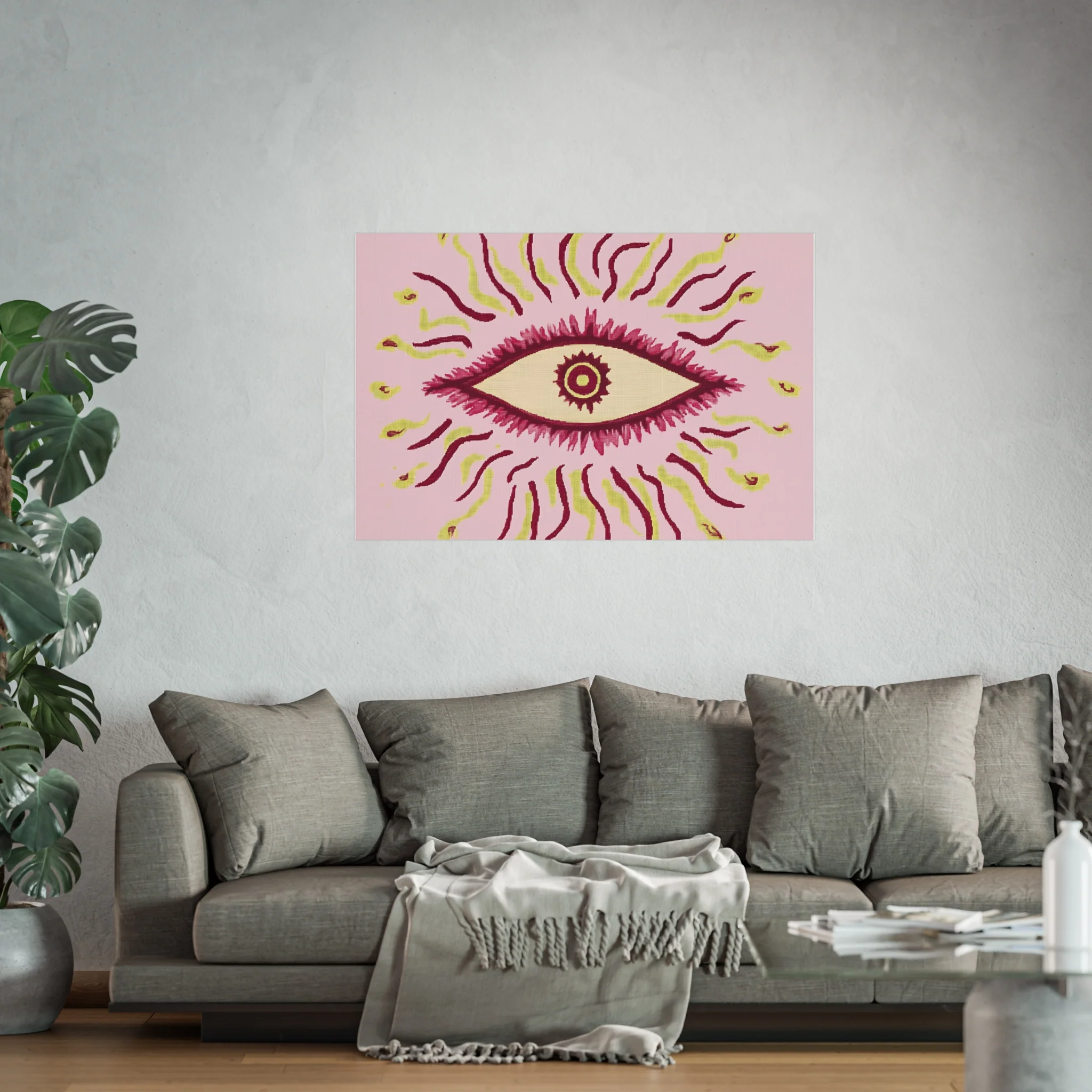 Mystic Eye Radiance Fine Art Poster - Image 47