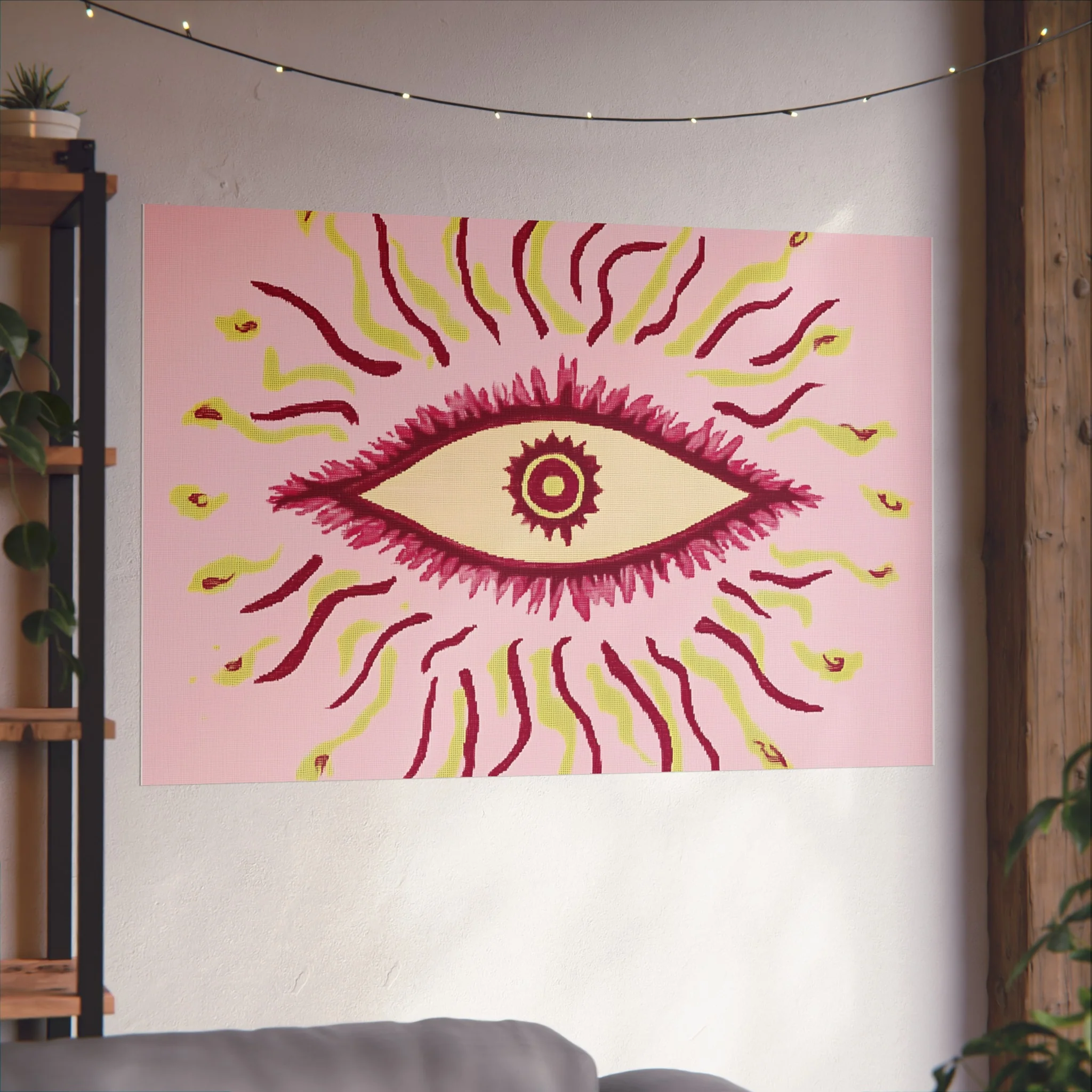 Mystic Eye Radiance Fine Art Poster - Image 48