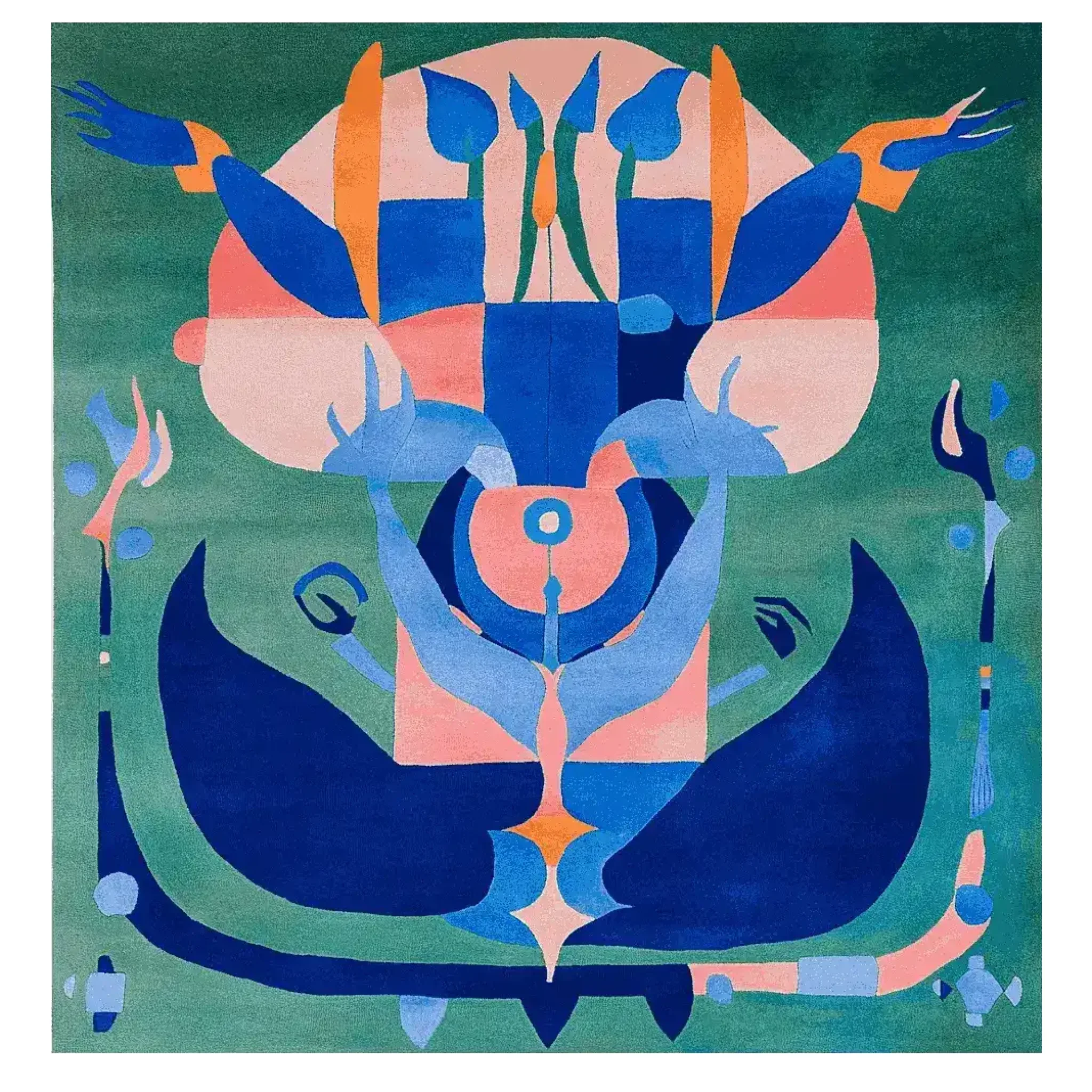 Mystic Spirit Totem Hand Tufted Rug - Image 3