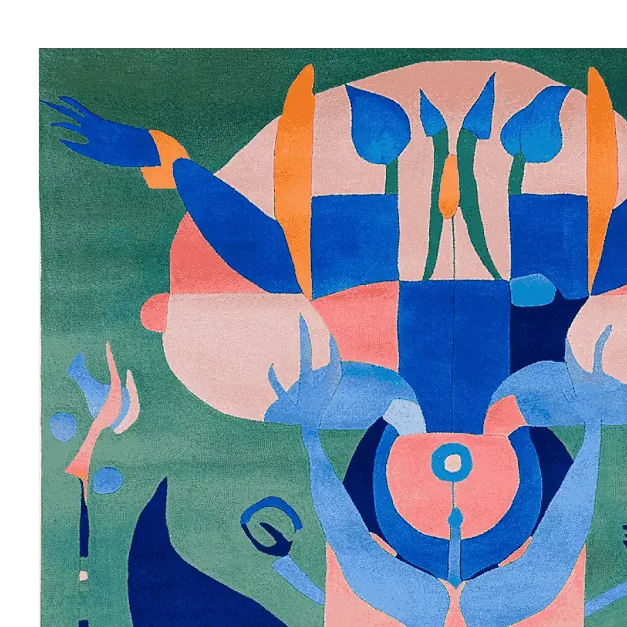 Mystic Spirit Totem Hand Tufted Rug - Image 4