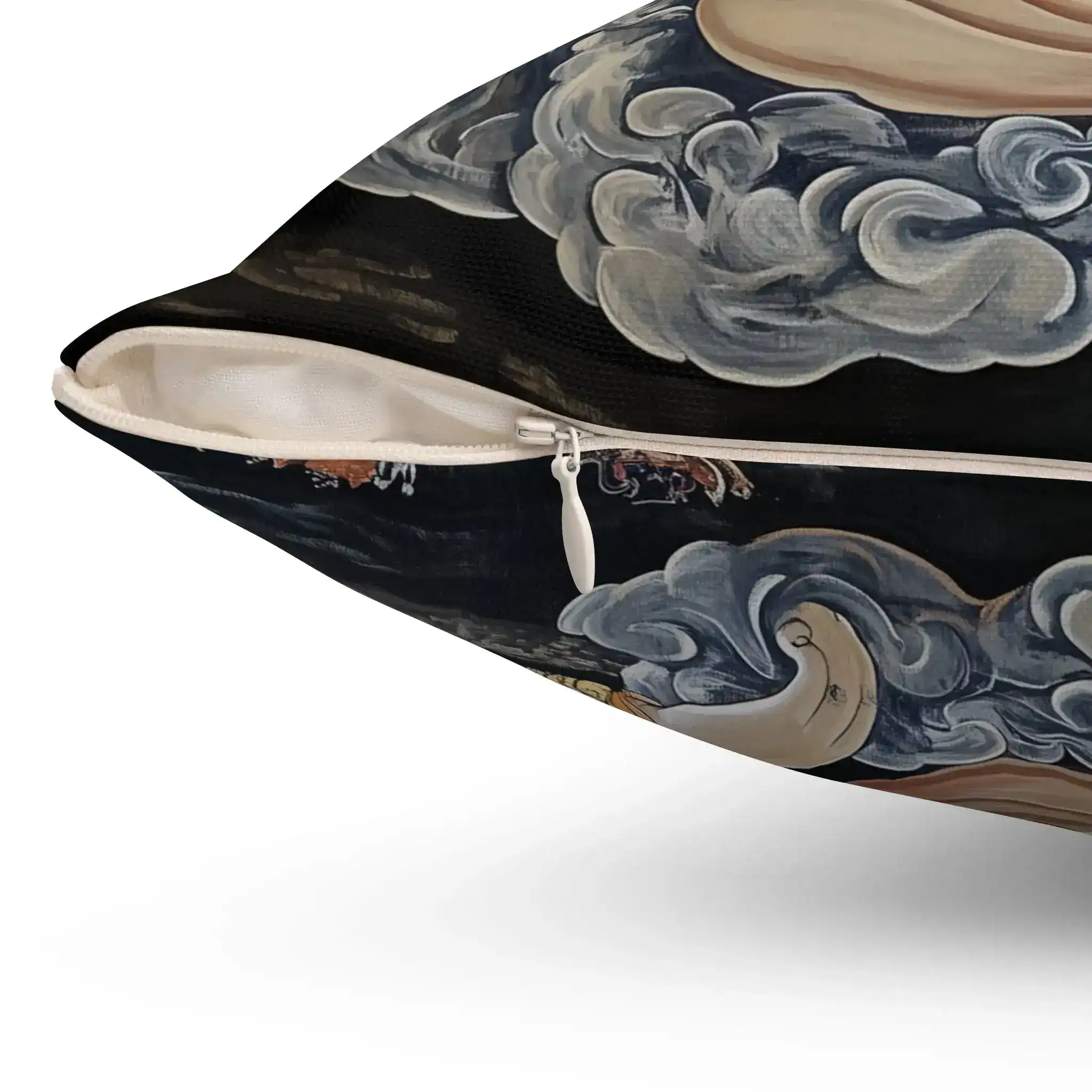 Mythic Thai Guardian Throw Pillow - Image 2