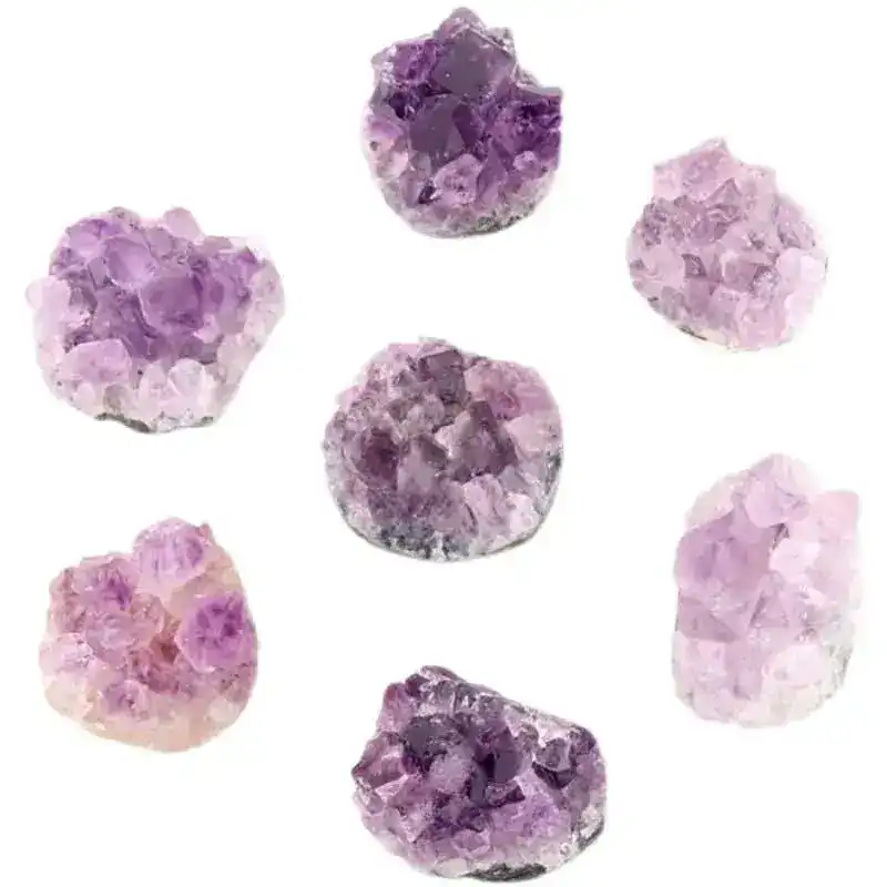 Natural Amethyst Cabinet Drawer Knob - Image 3