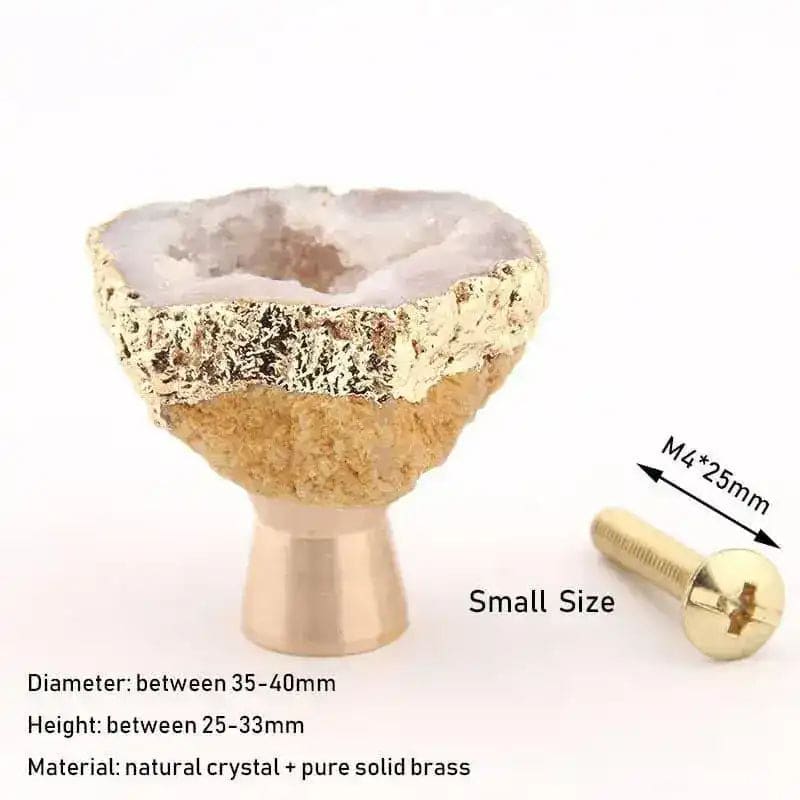 Natural Crystal Cabinet Door Knob - Image 6