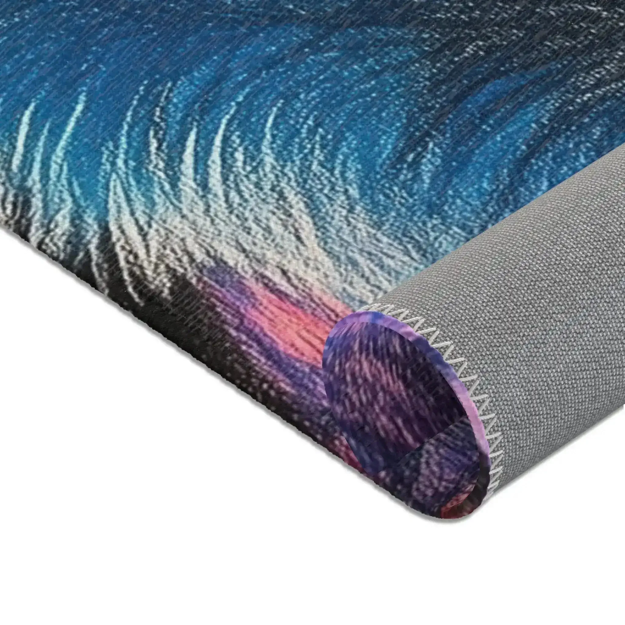 Neon King Vibrant Lion Accent Rug - Image 9