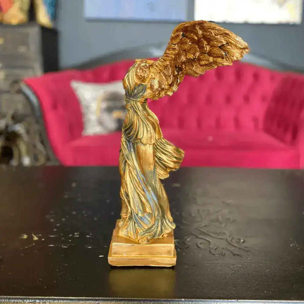 Nike Winged Victory Goddess of Samothrace Sculpture Statue - Image 6