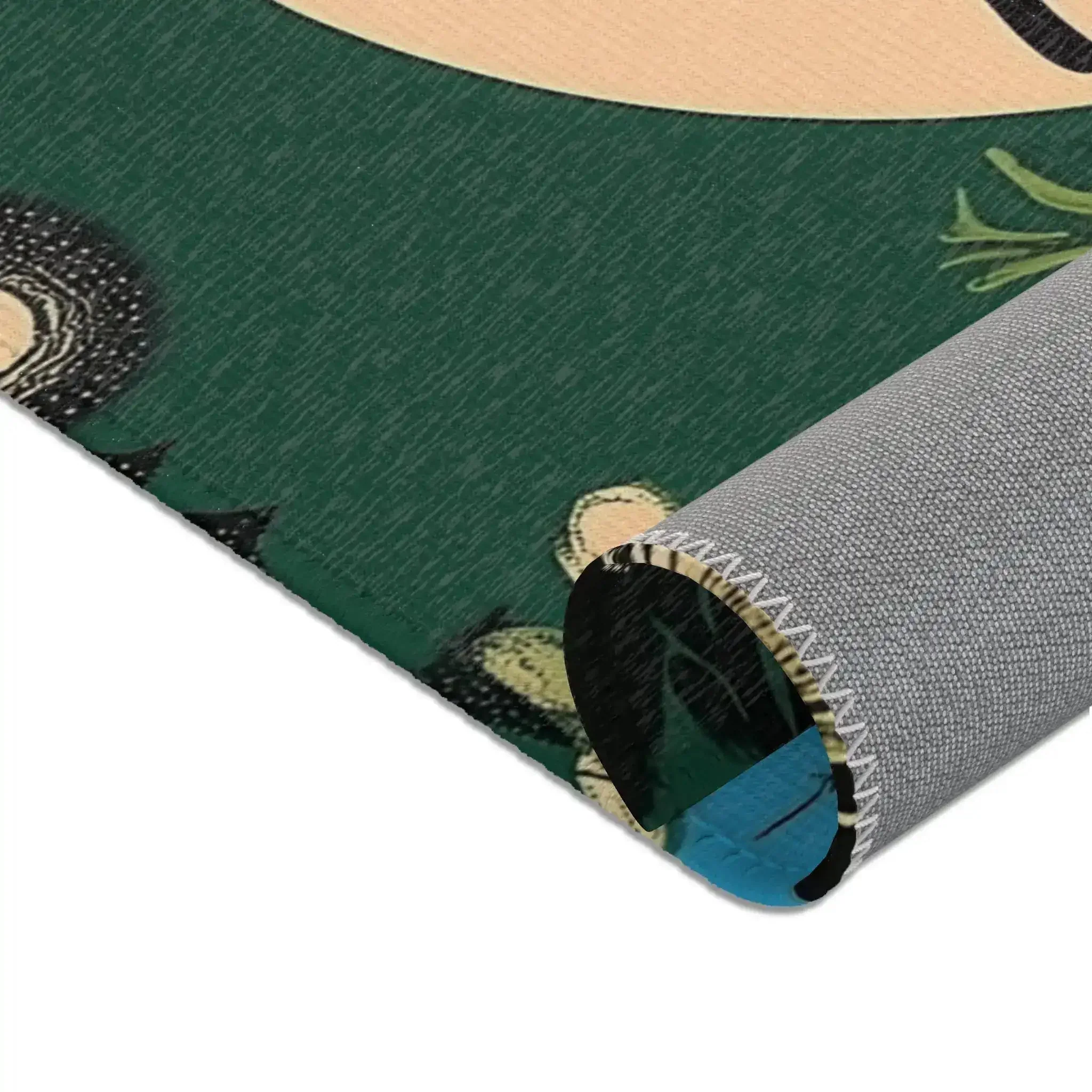 Nocturnal Garden Butterfly Accent Rug - Image 2