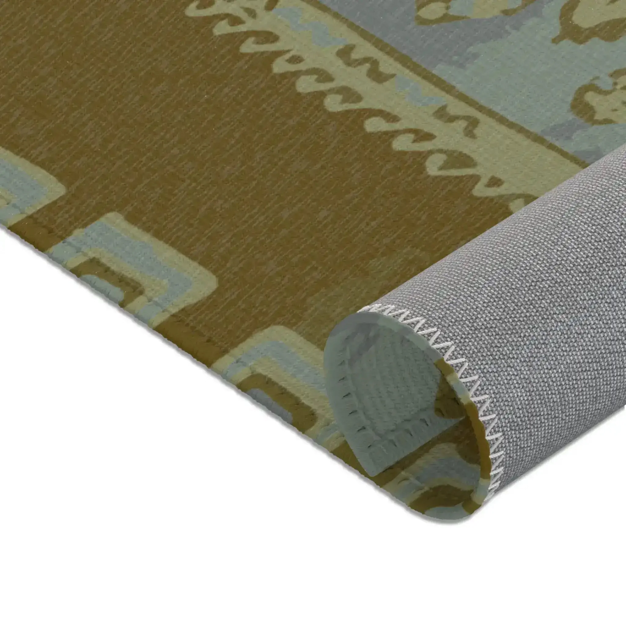 Olive Grove Tribal Accent Rug - Image 4