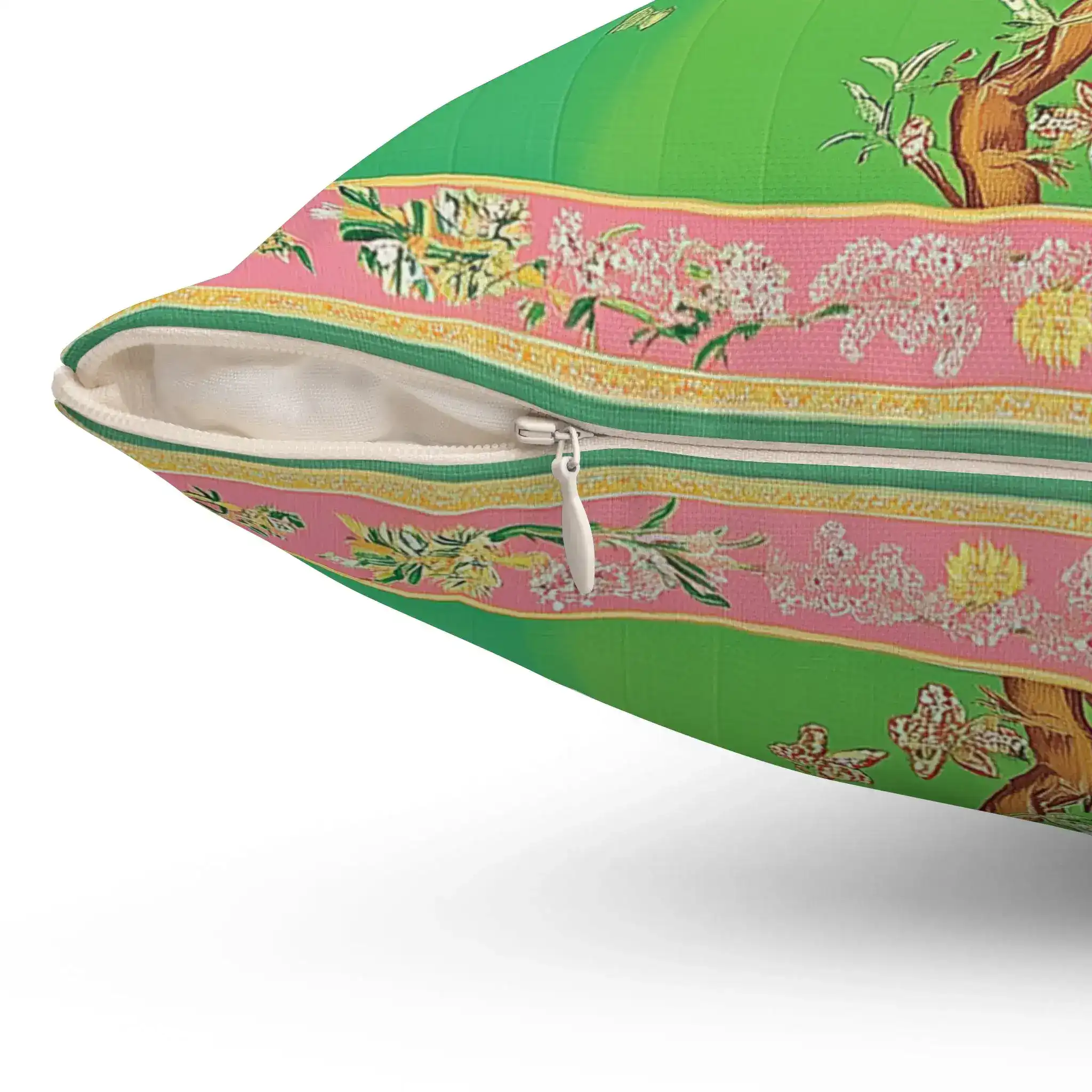 Orchard Aviary Bloom Throw Pillow - Image 3