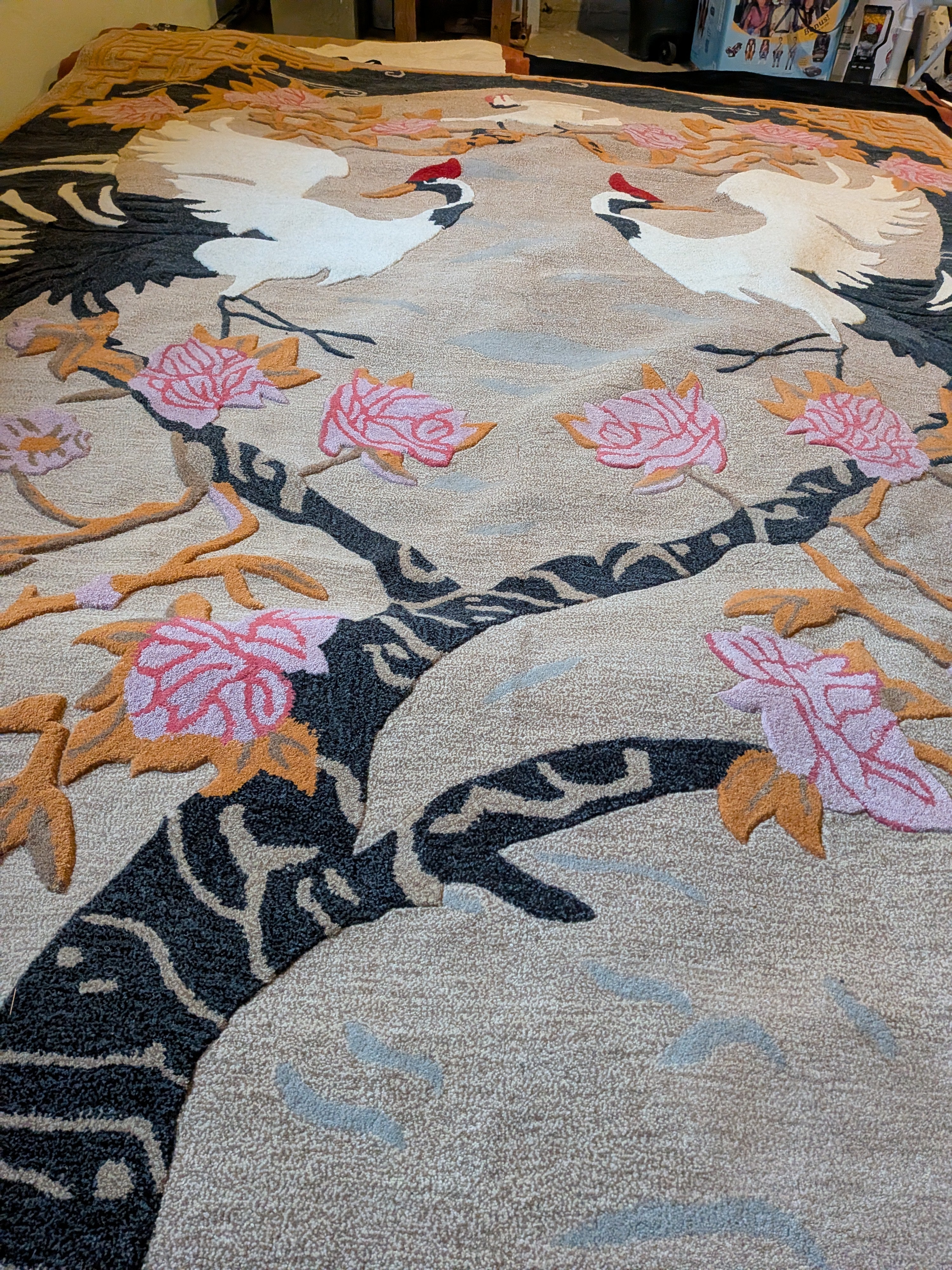 Oriental Reverie Hand Tufted Rug 9 x 12 ft - Image 4