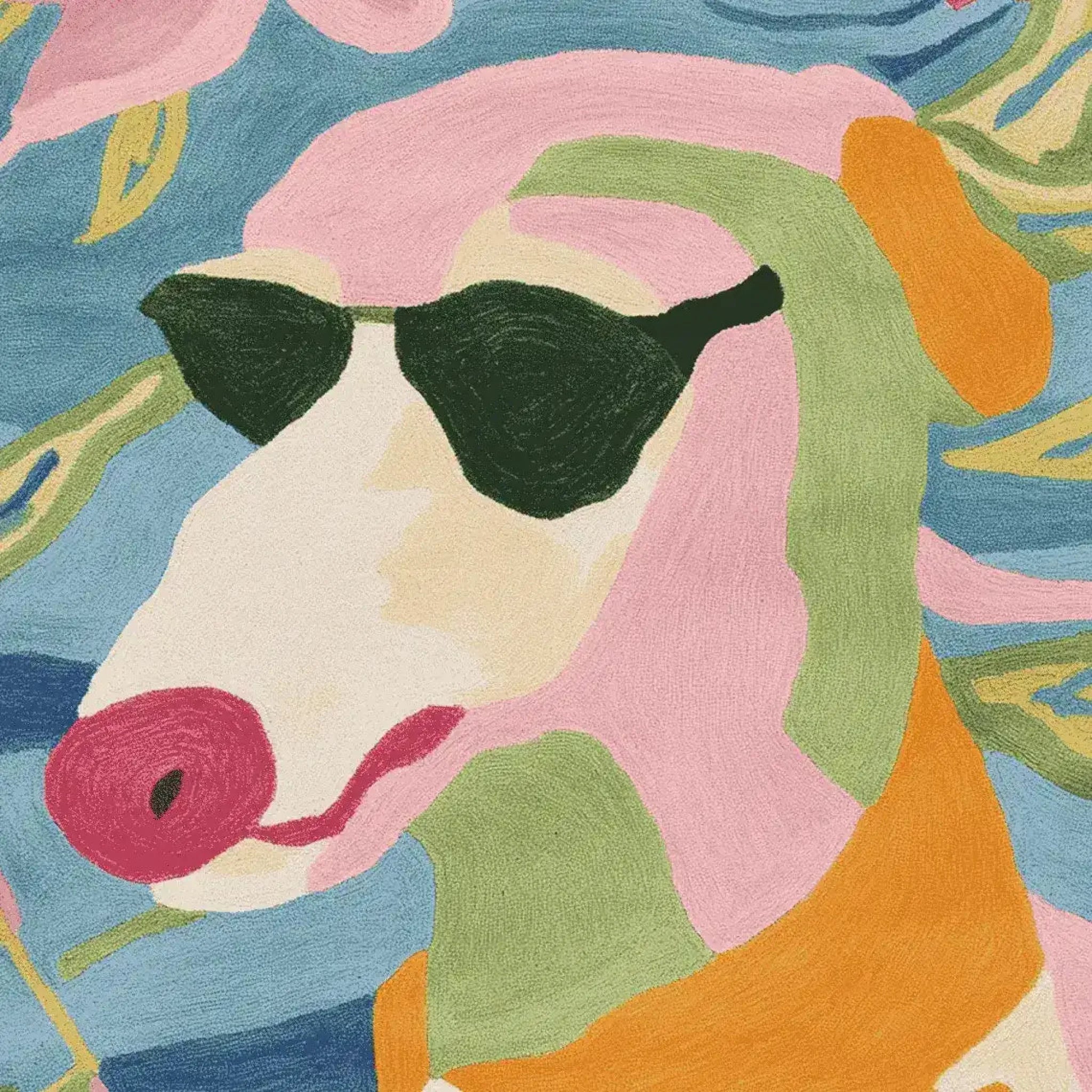 Palm Beach Pup Hand Tufted Rug - Image 5