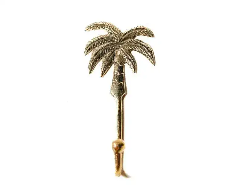 Palm Tree Bronze Wall Hooks - Image 4