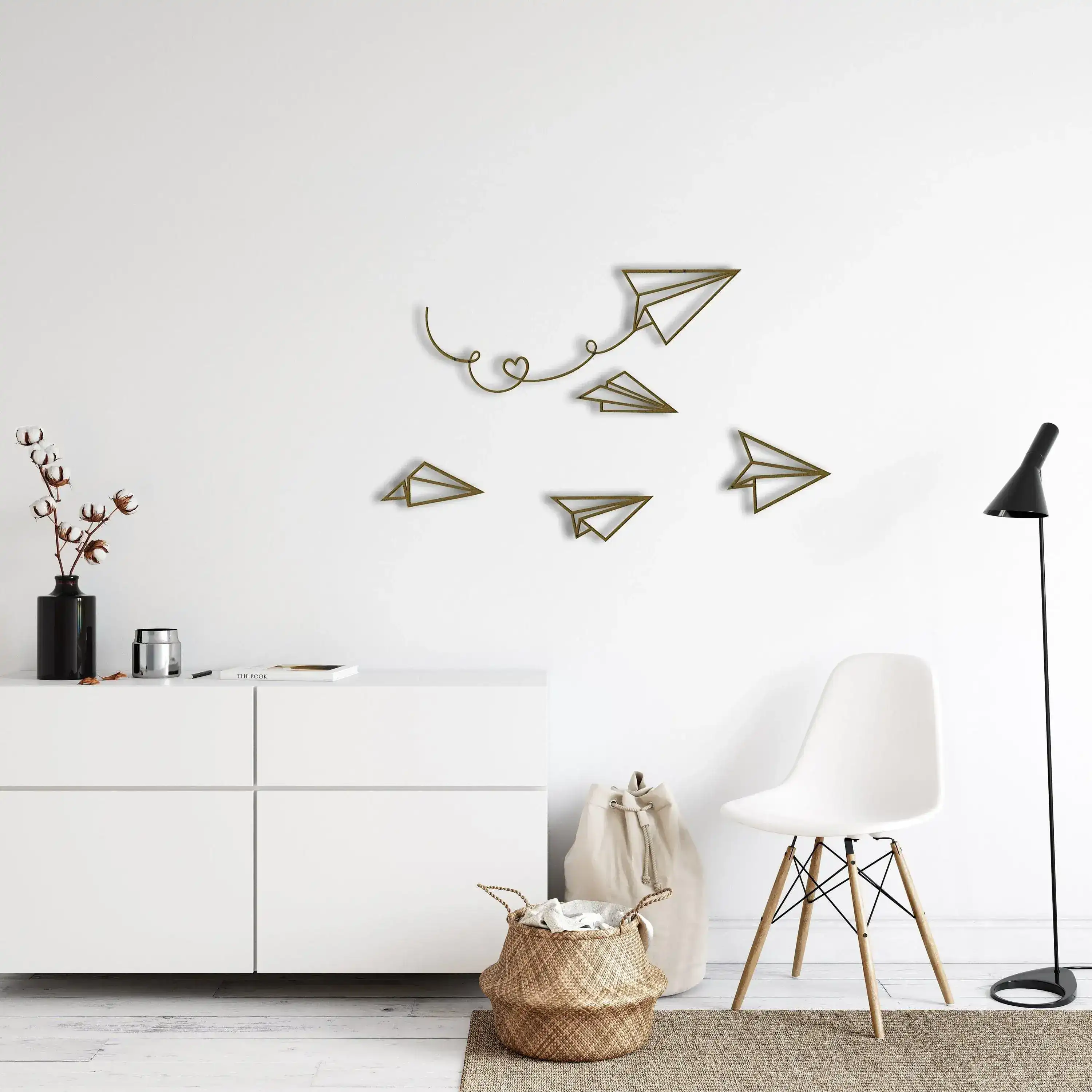Paper Planes Metal Wall Decor - Image 13