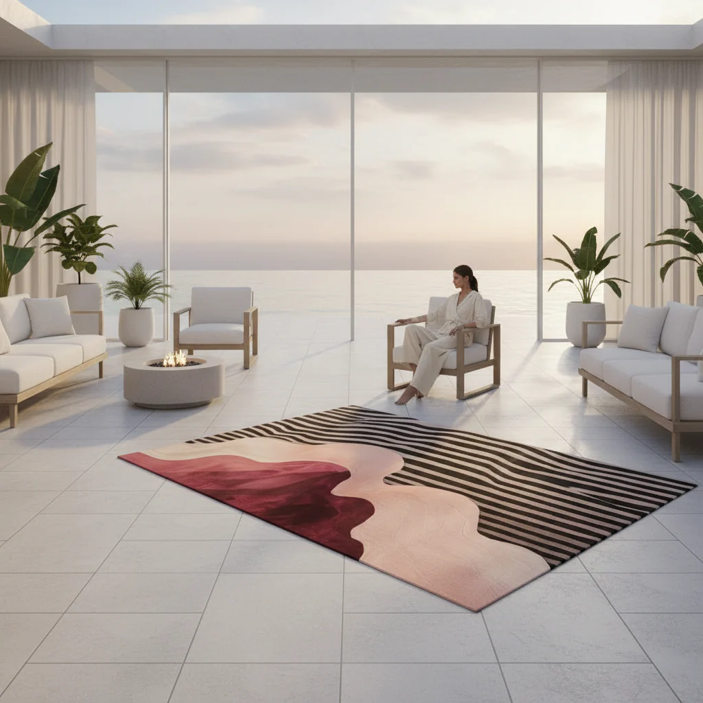 Pattern Play Hand Tufted Rug  - Image 2