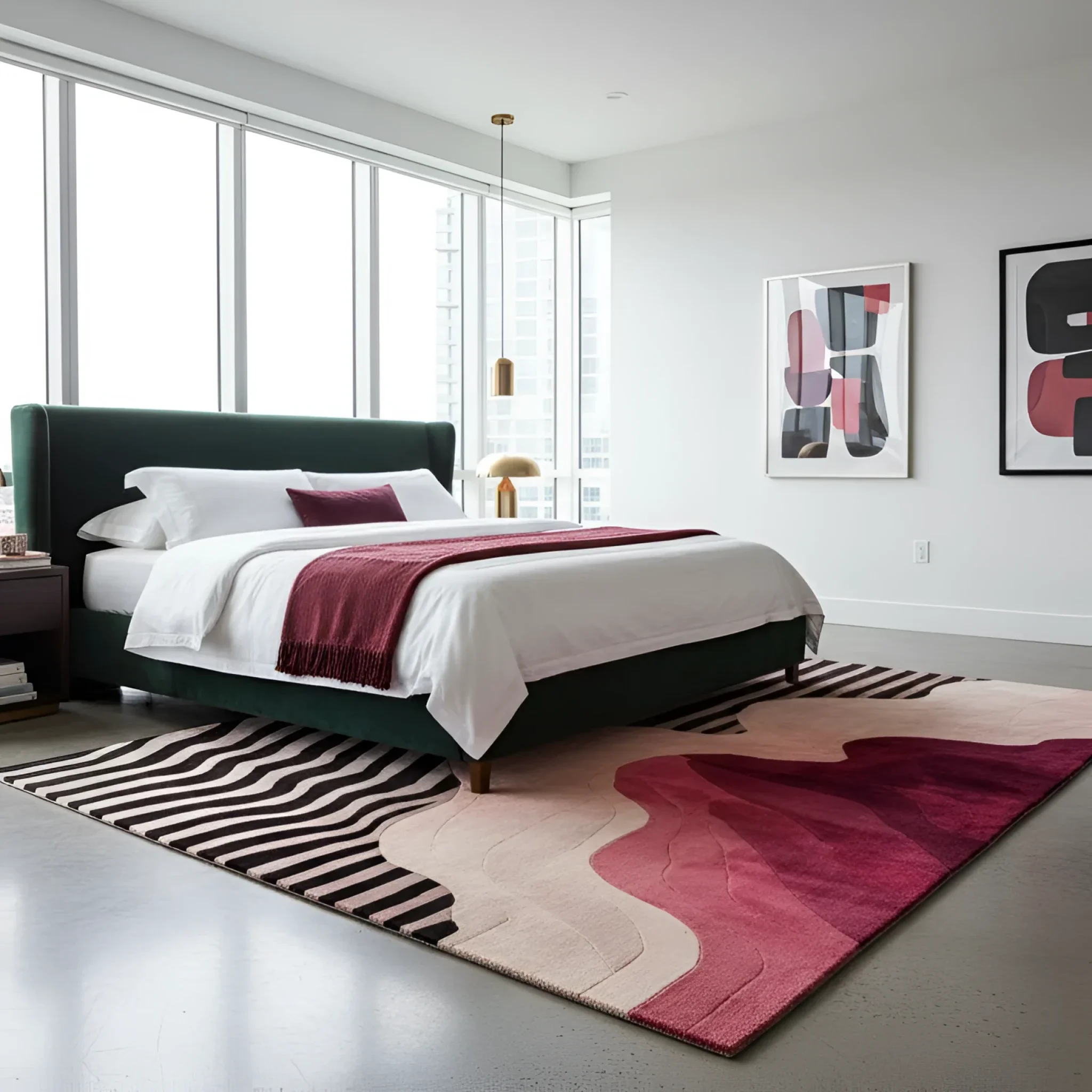 Pattern Play Hand Tufted Rug  - Image 3