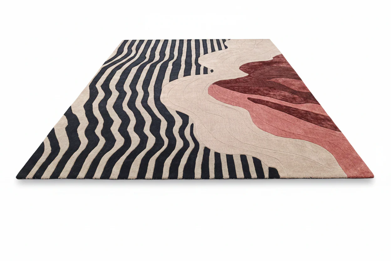 Pattern Play Hand Tufted Rug  - Image 5