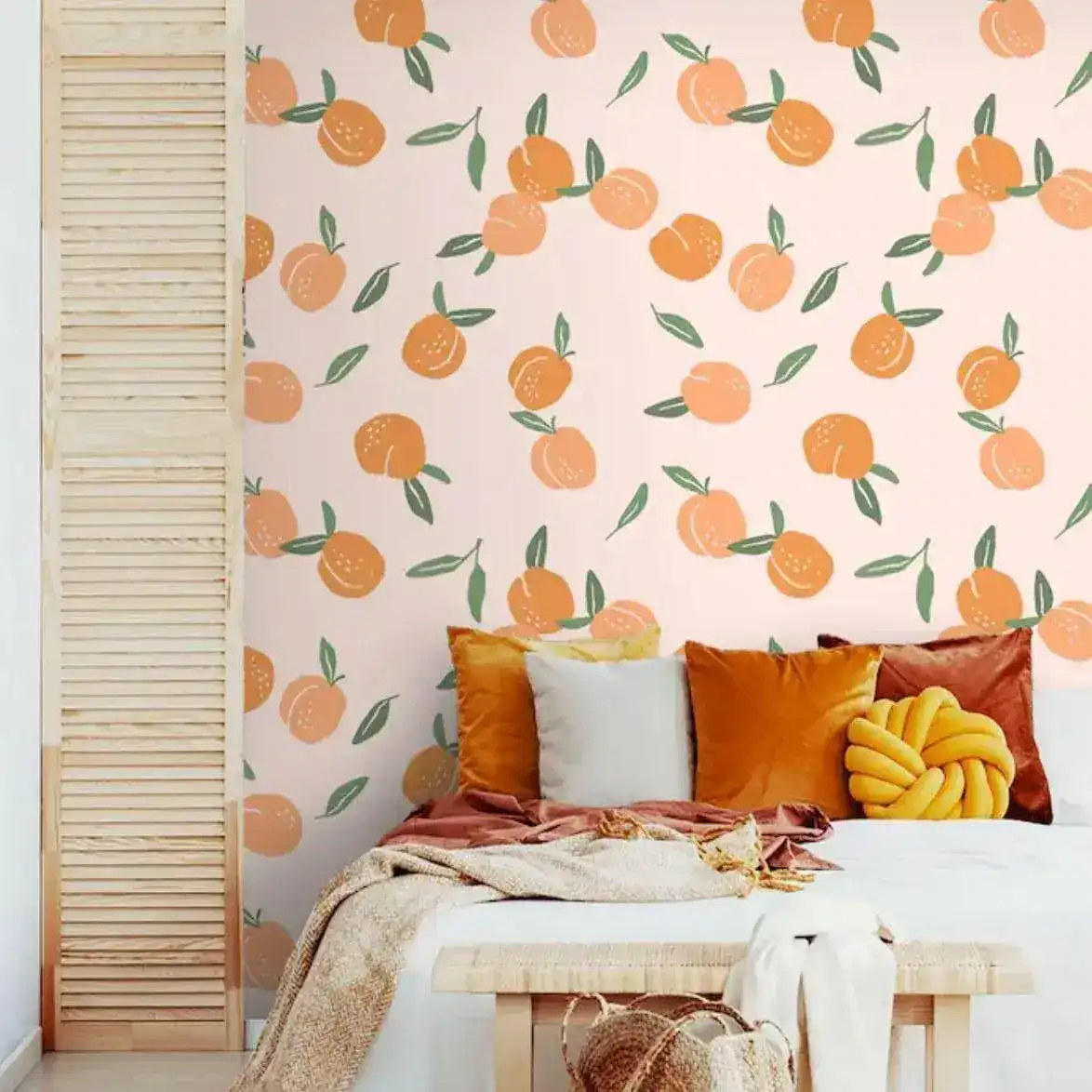 Peach and Orange Fruits Wallpaper - Image 6