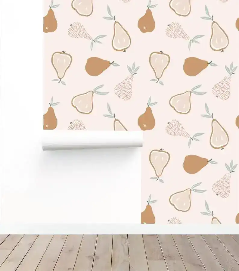 Pears Fruit Pastel Minimalist Wallpaper - Image 7