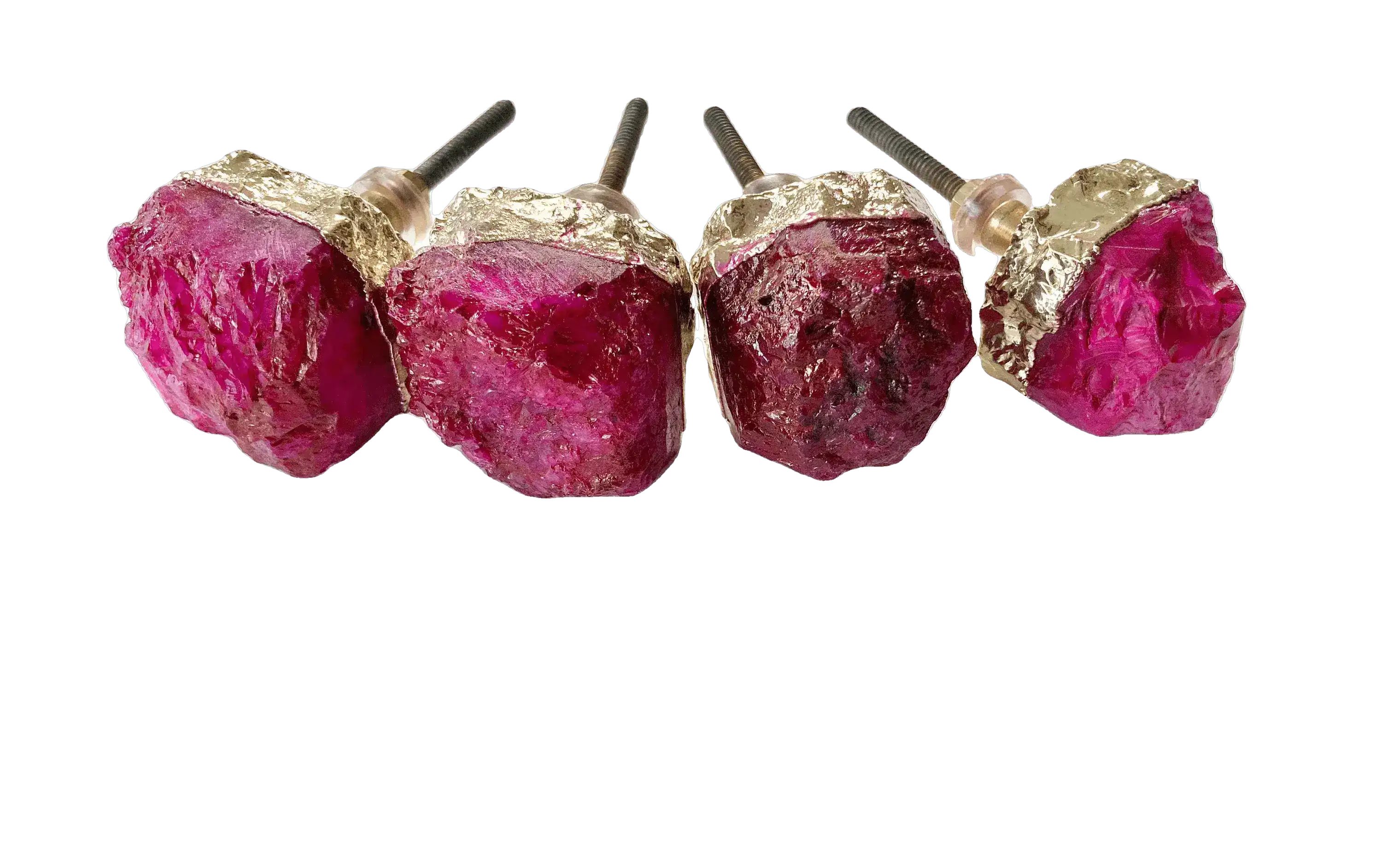 Pink Agate Cabinet Door Pull Handle - Set of 4 - Image 5