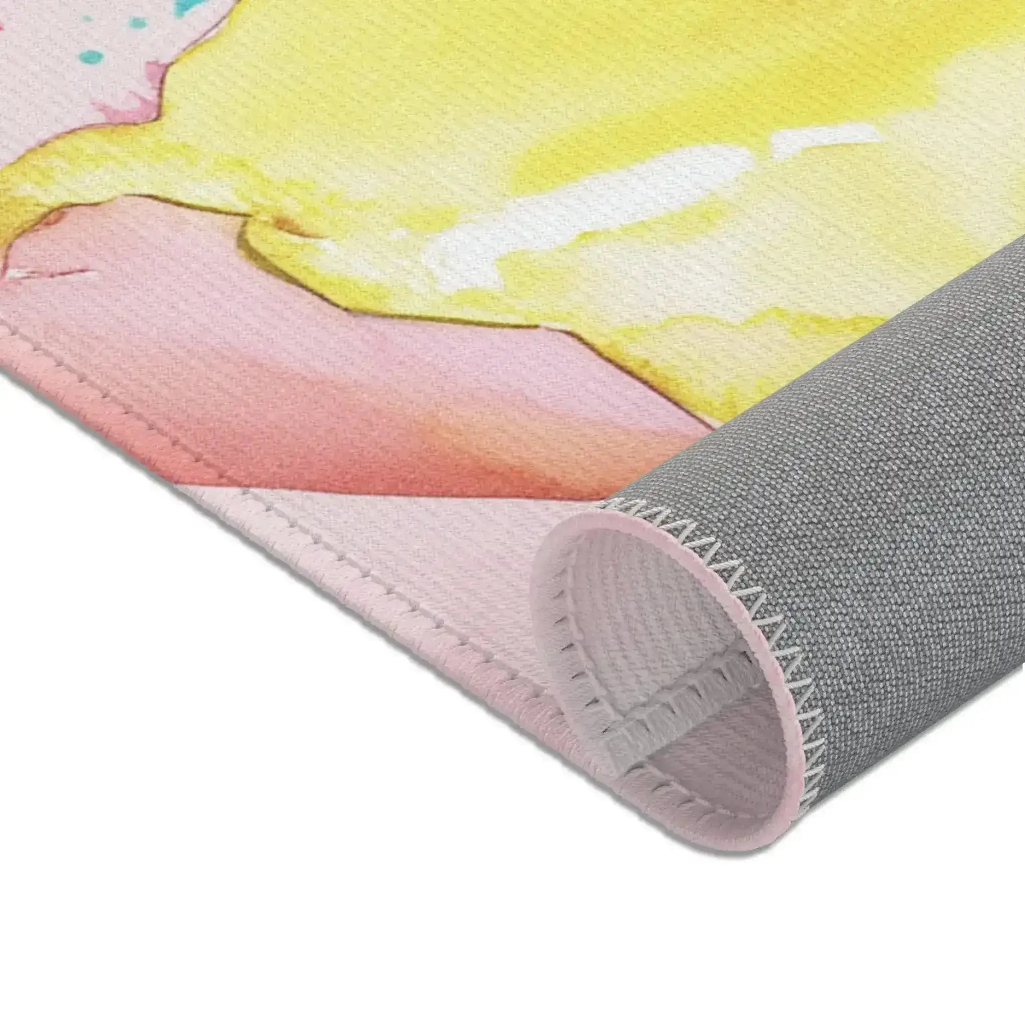 Pink Donut Drip Accent Rug - Image 4