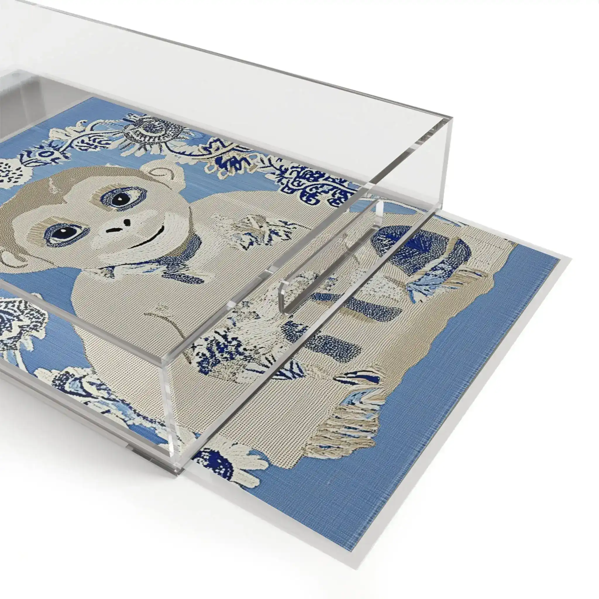 Playful Monkey & Florals Serving Tray - Image 4