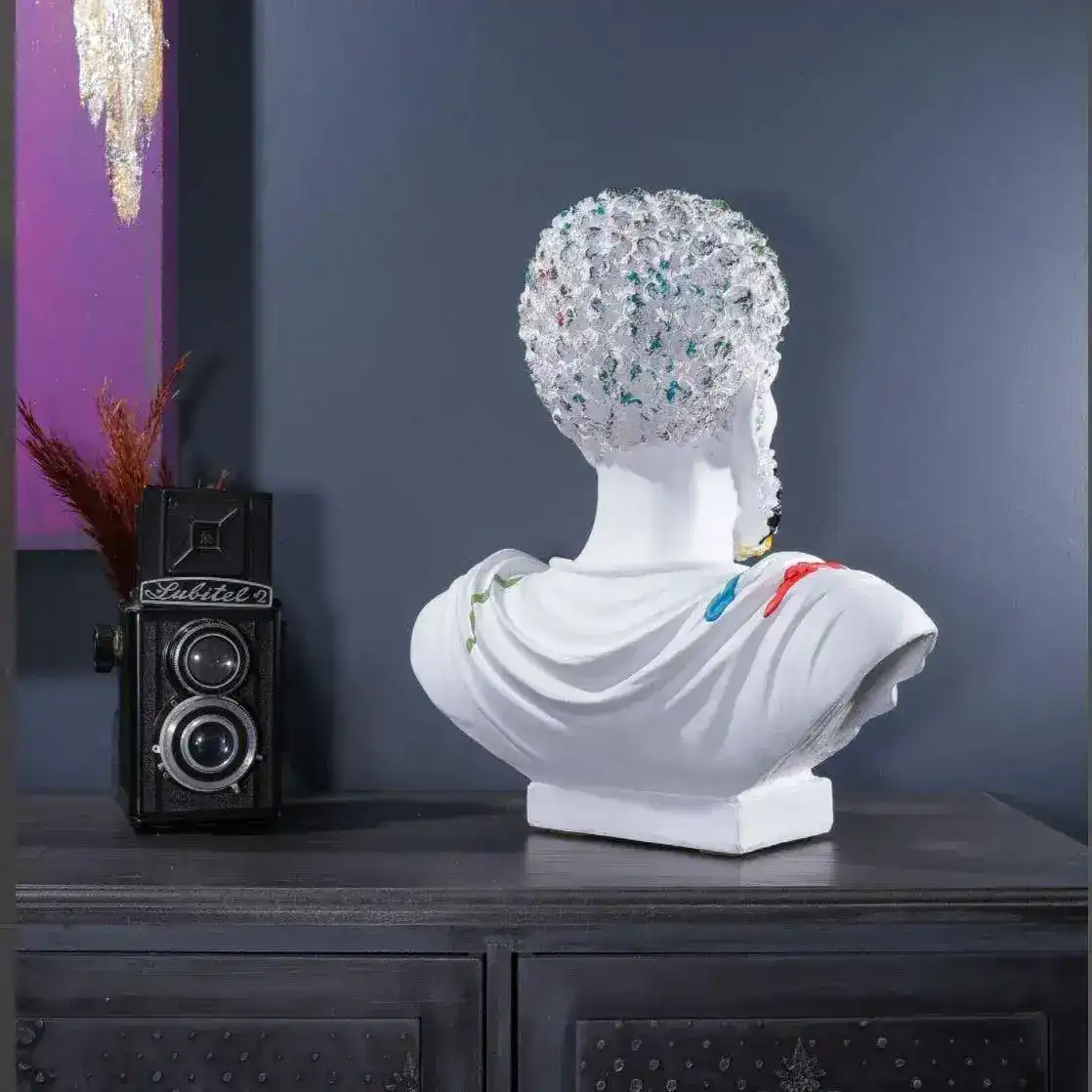 Pop Art Marcus Aurelius Roman Emperor Sculpture - Image 5