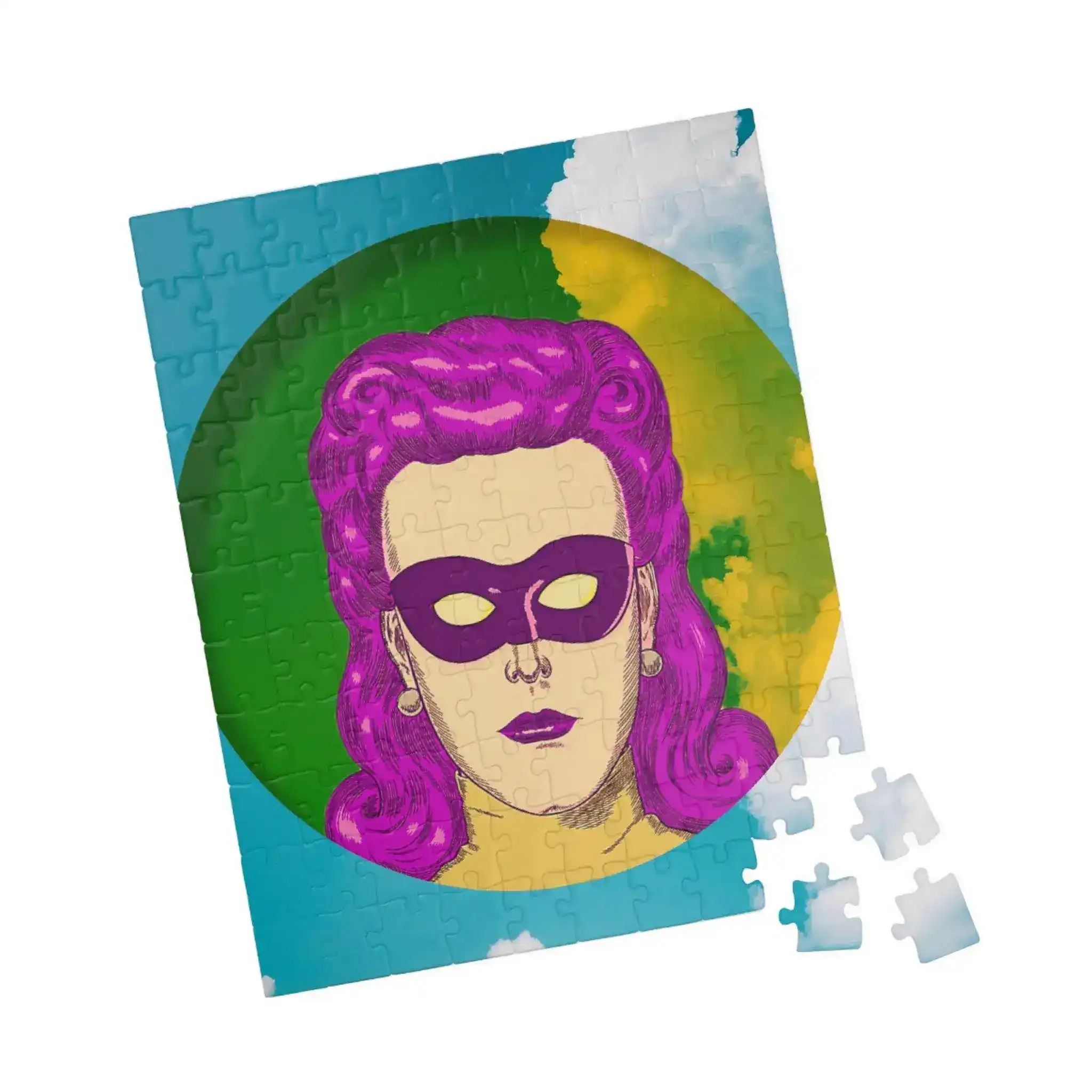 Pop Lady Masquerade Puzzle - Image 15