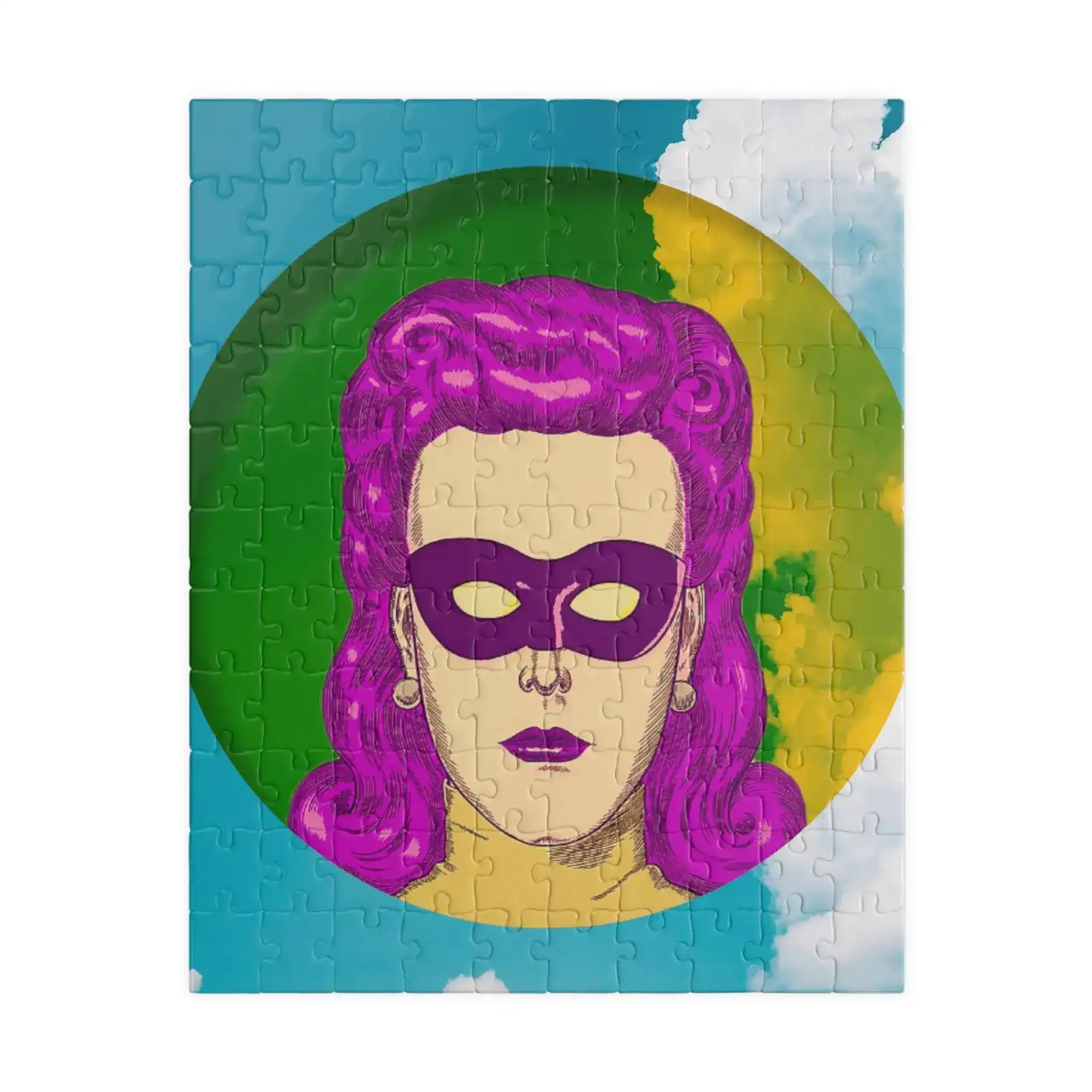Pop Lady Masquerade Puzzle - Image 3