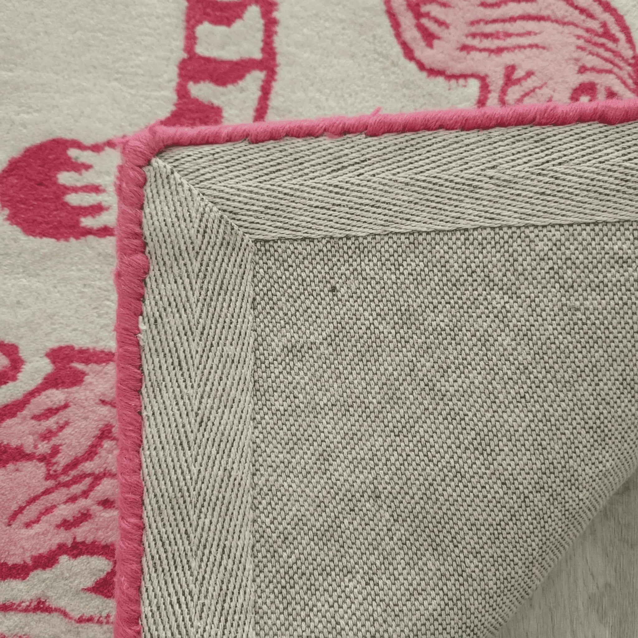 Prowess in Pink Garden Hand-Tufted Rug 4 x 6 ft - Image 7