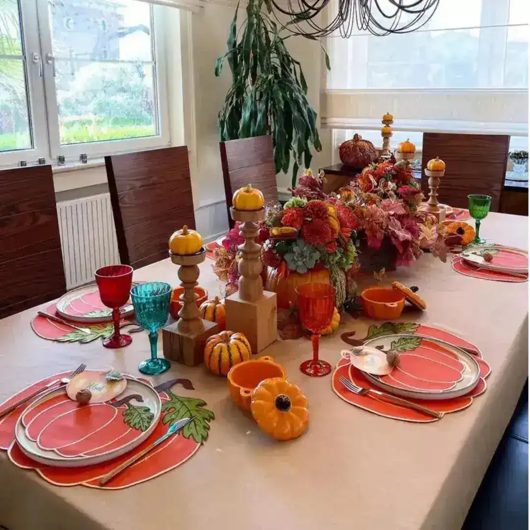 Pumpkin-Shaped Placemats - Image 2