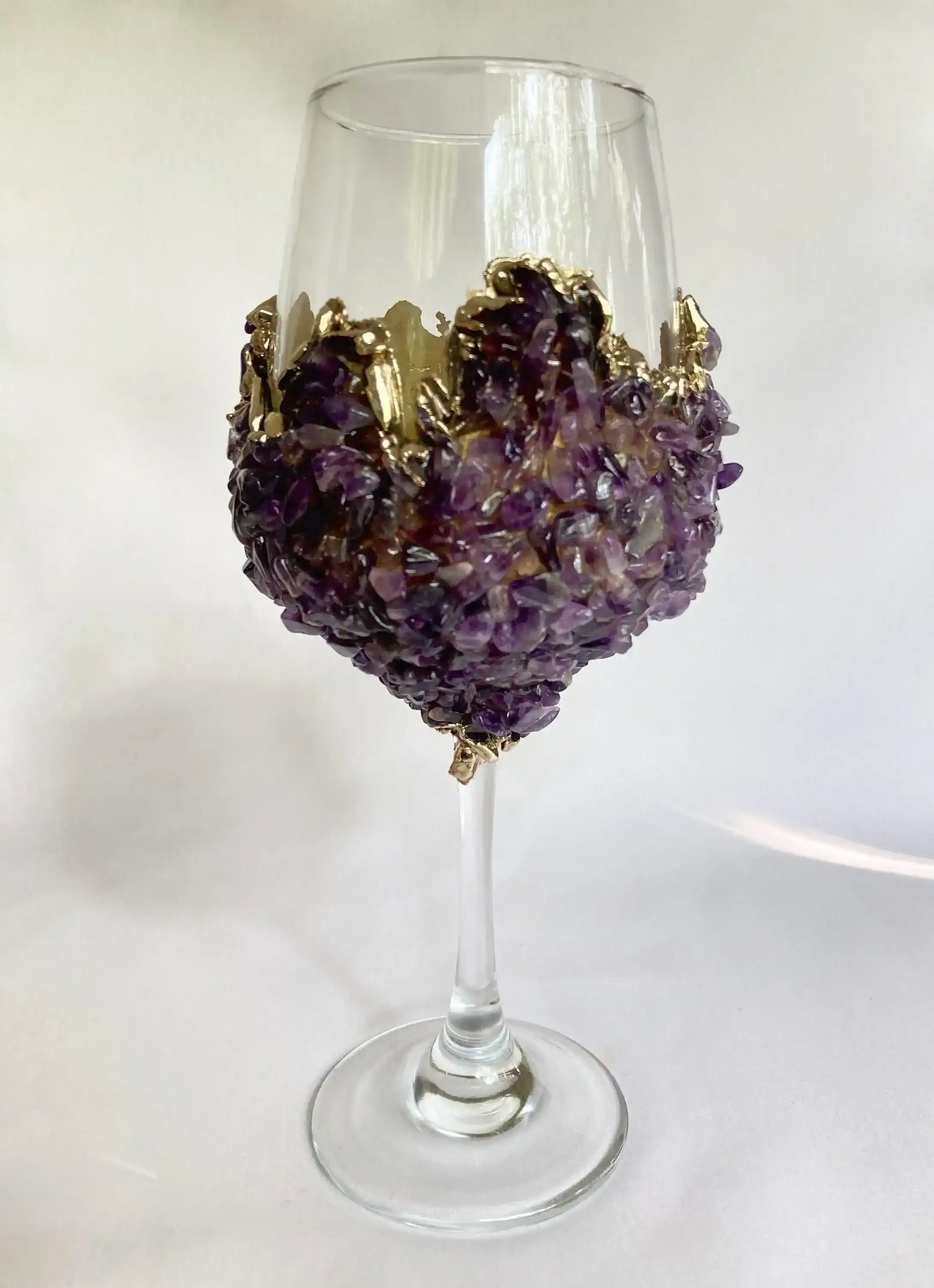 Purple Quartz Wine Glass - Set of 2 - Image 4