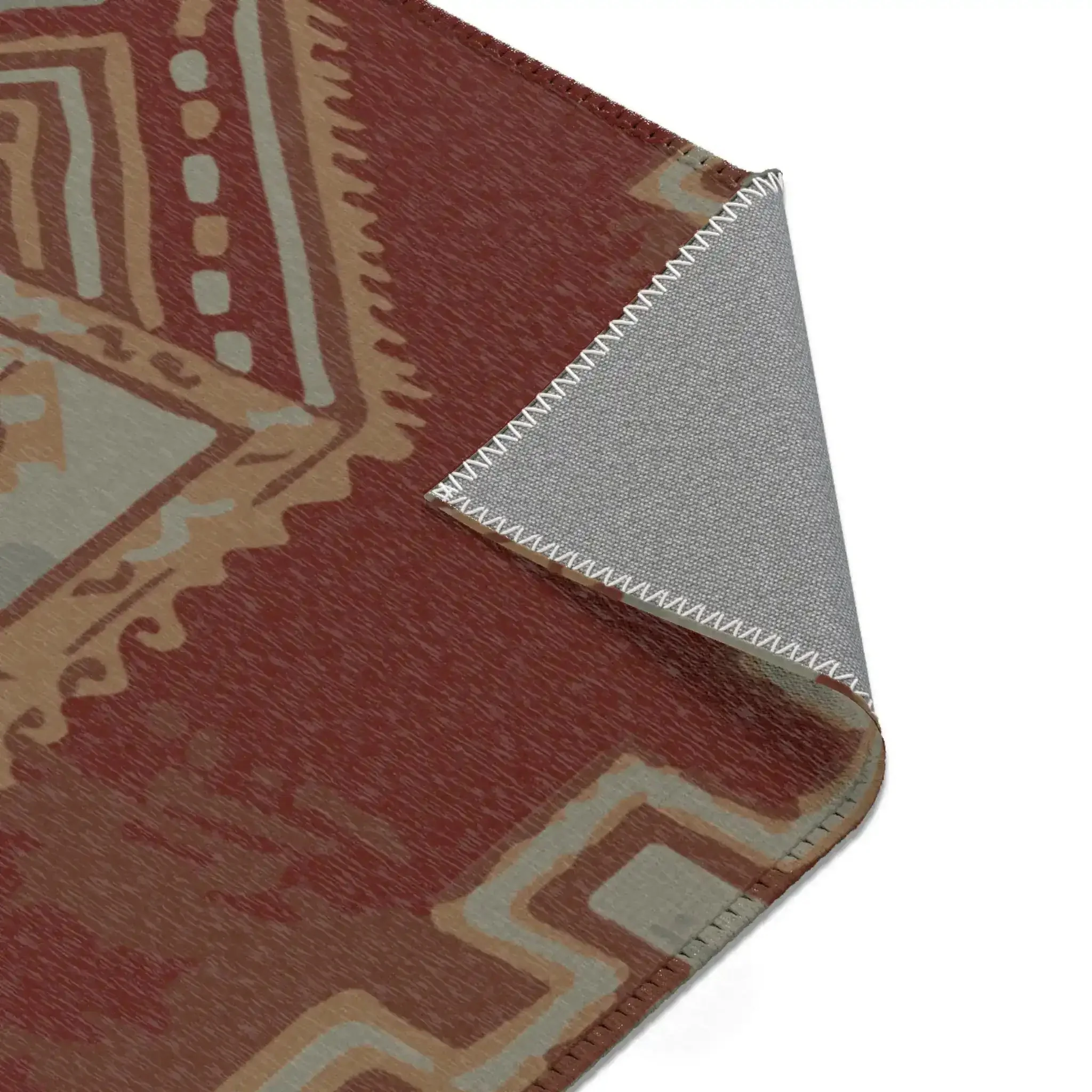 Red Clay Nomad Accent Rug - Image 8