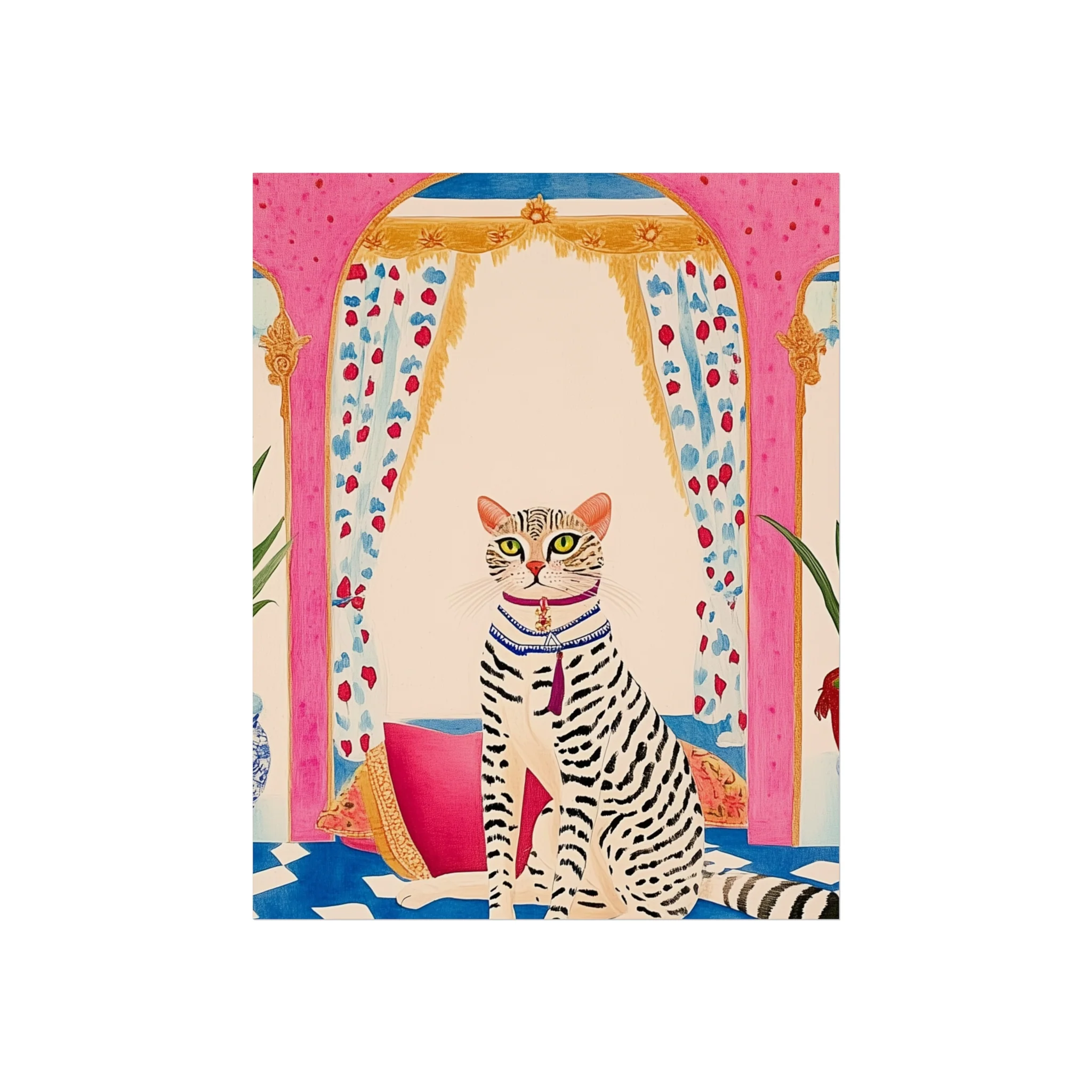 Regal Cat Fine Art Poster - Image 4