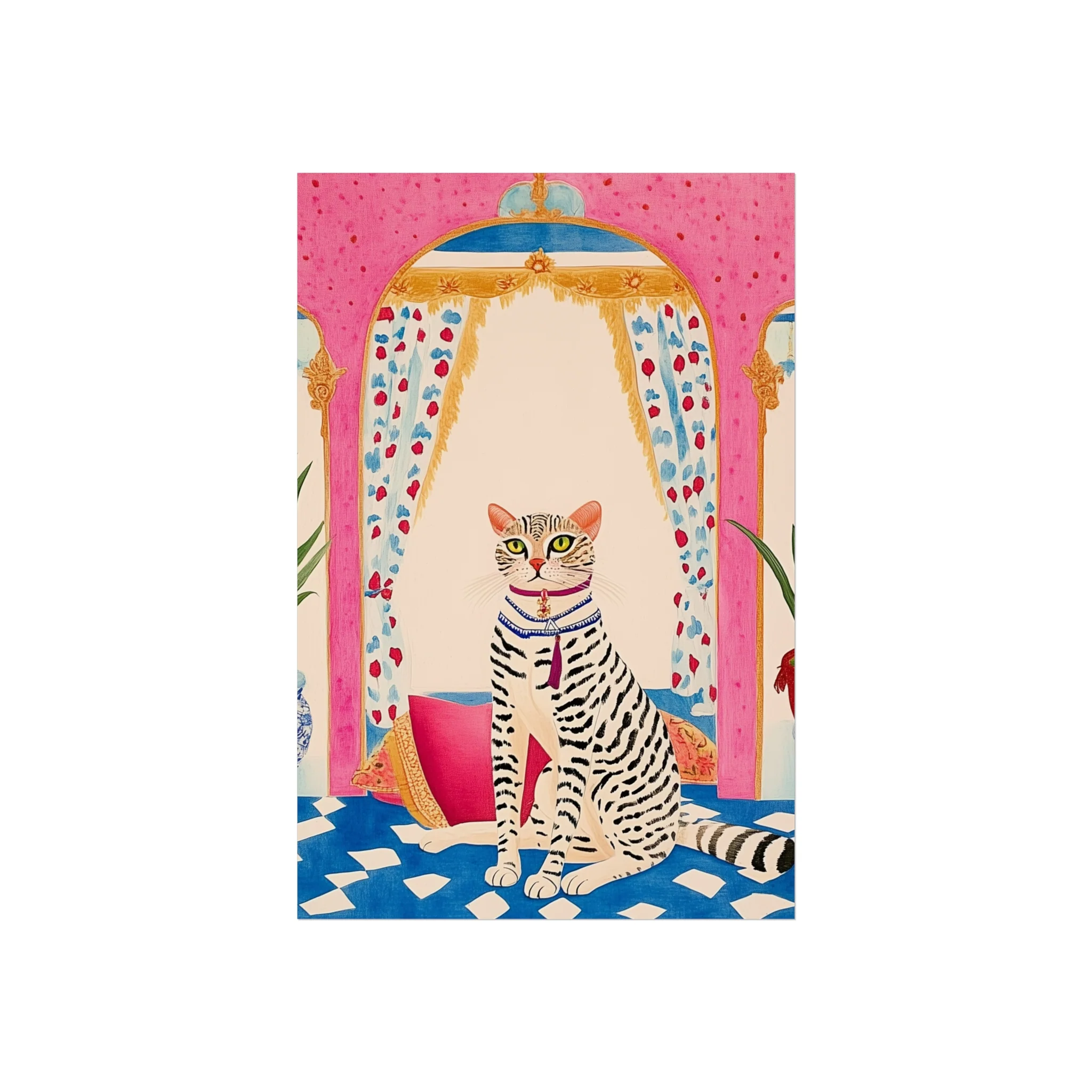 Regal Cat Fine Art Poster - Image 7