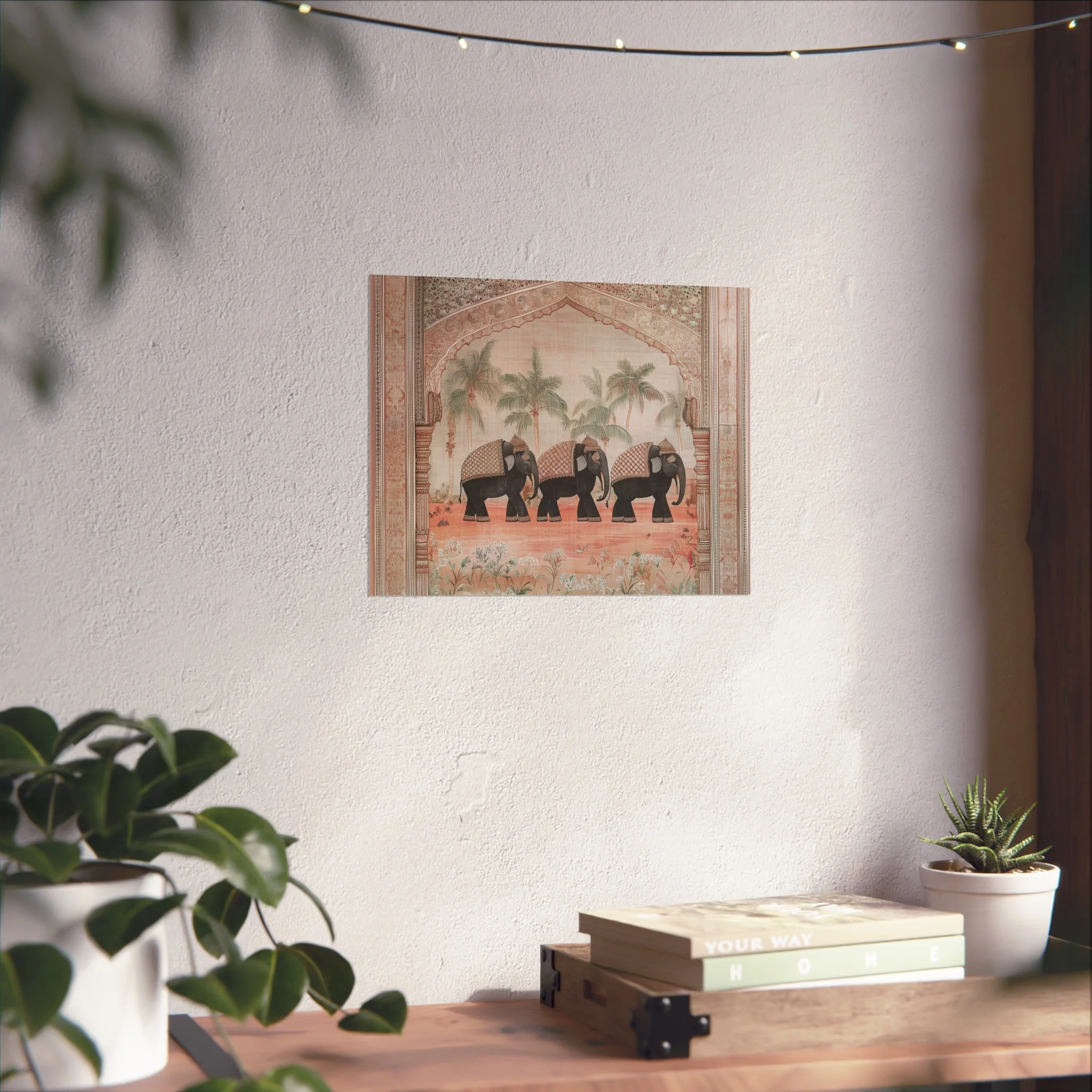 Regal Elephant Procession Fine Art Poster - Image 32