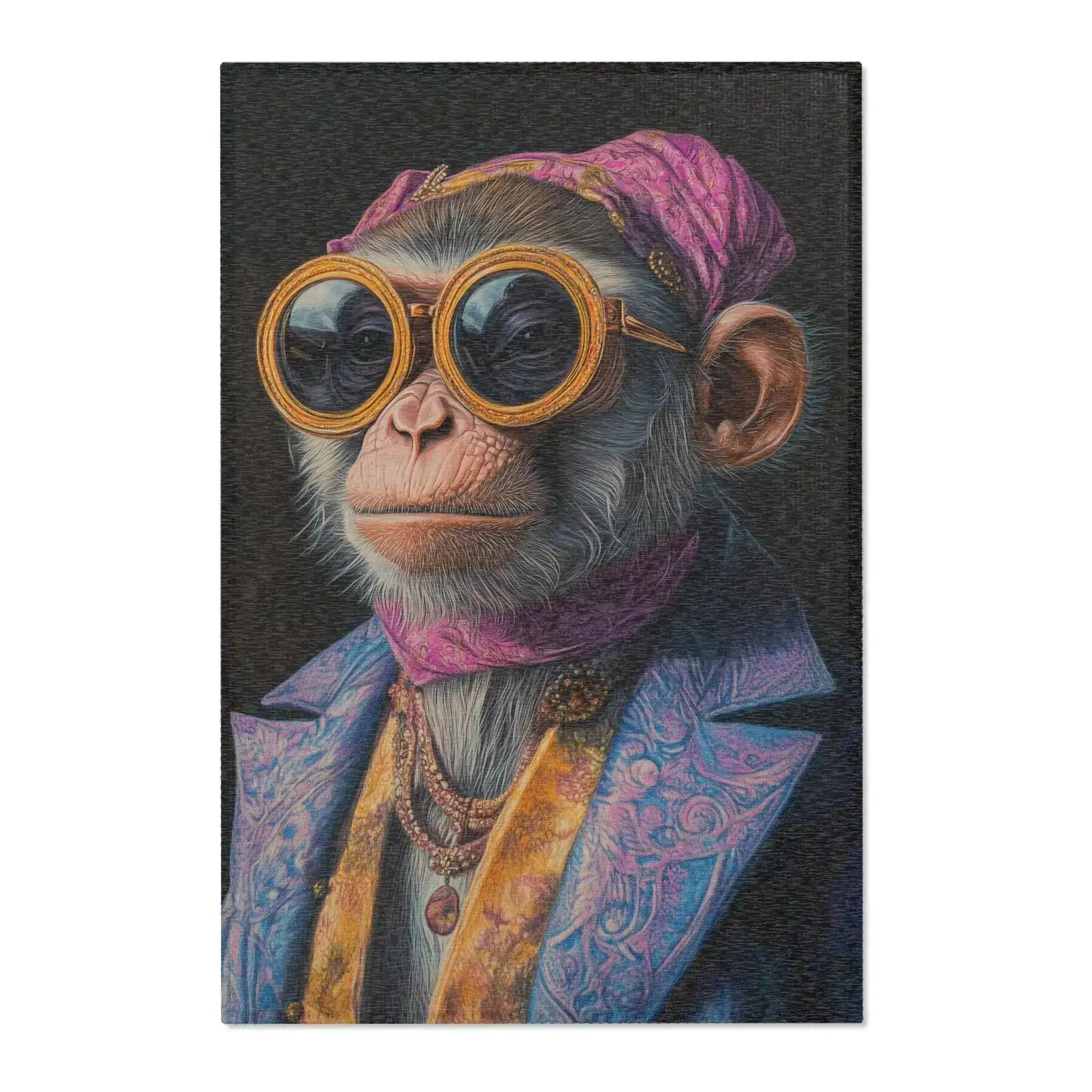 Regal Rebel Couture Monkey Accent Rug - Image 2