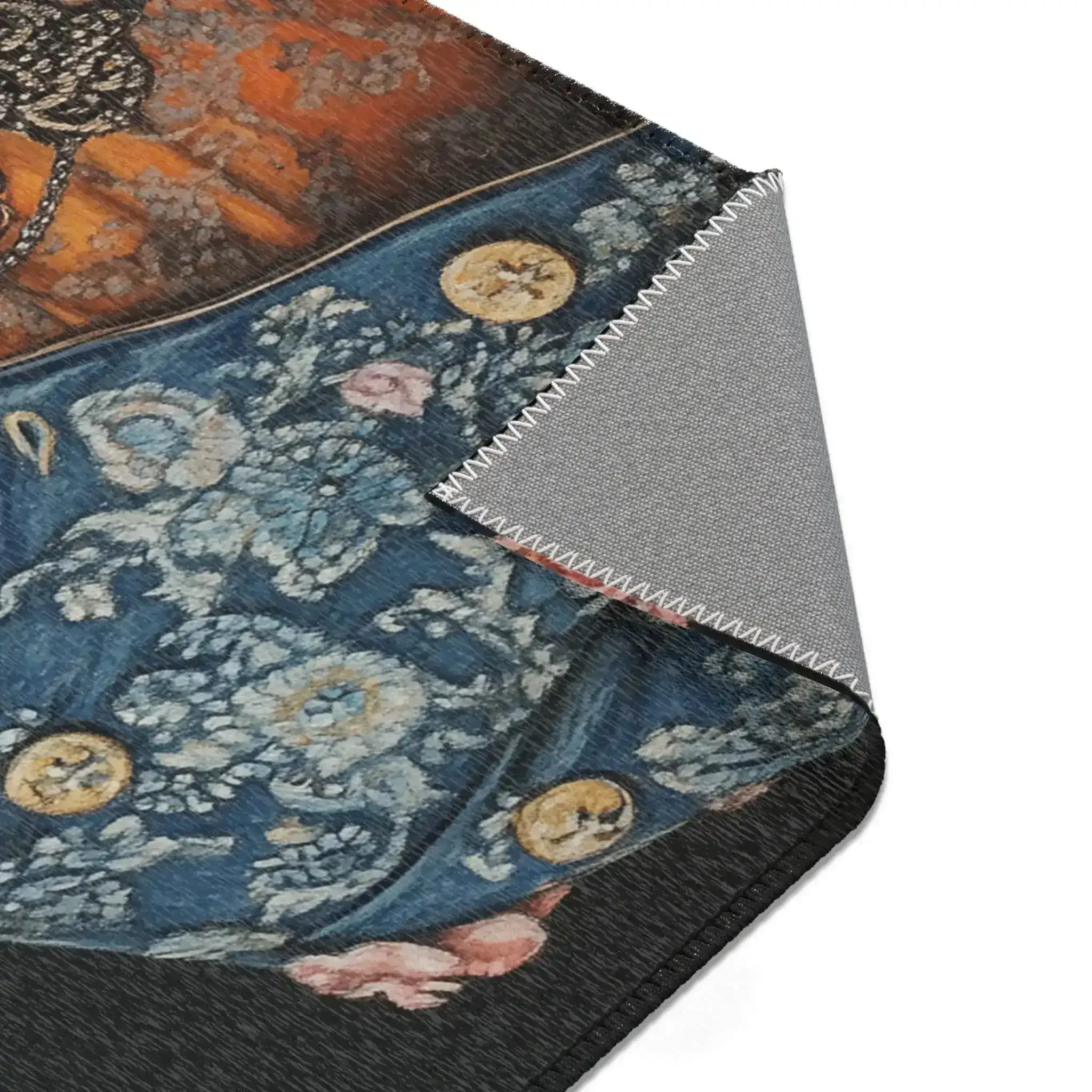 Regal Renaissance Pup Couture Dog Art Accent Rug - Image 5
