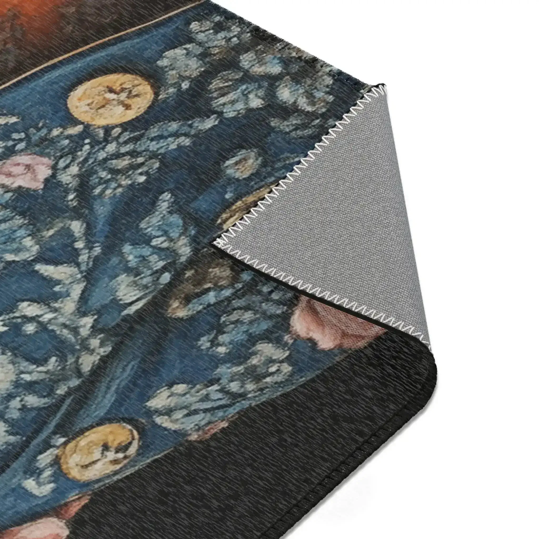 Regal Renaissance Pup Couture Dog Art Accent Rug - Image 8